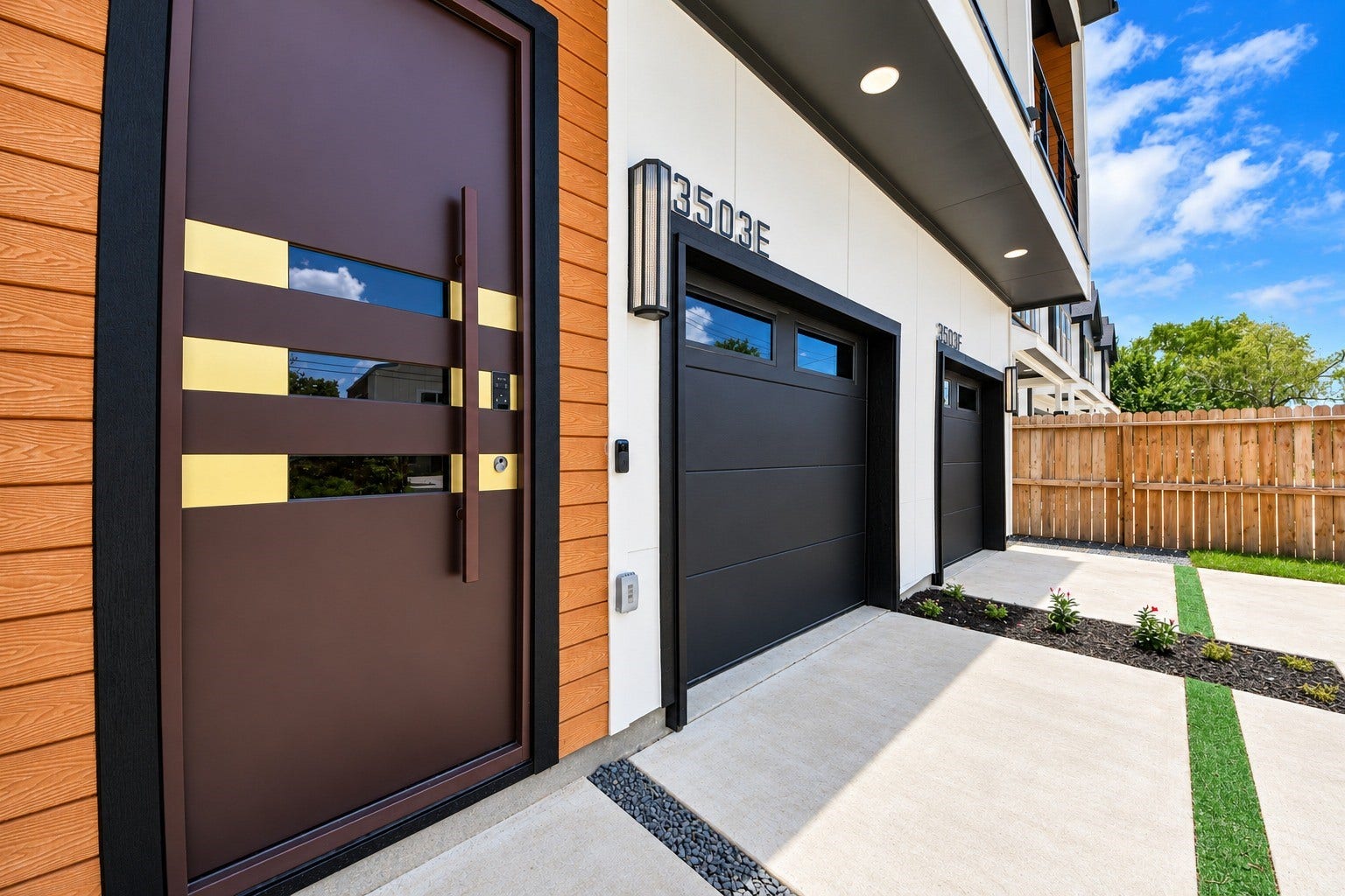 Unit C offers a convenient private Front entrance and attached garage for added independence and flexibility.
