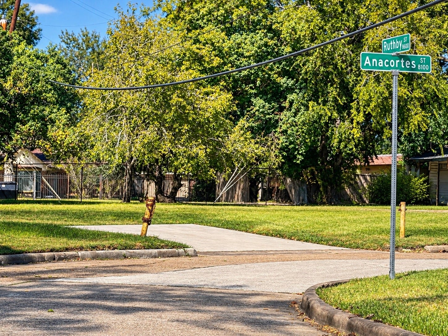 0 Anacortes Street, Houston, TX 77061 Street view showcasing the property's location and accessibility.