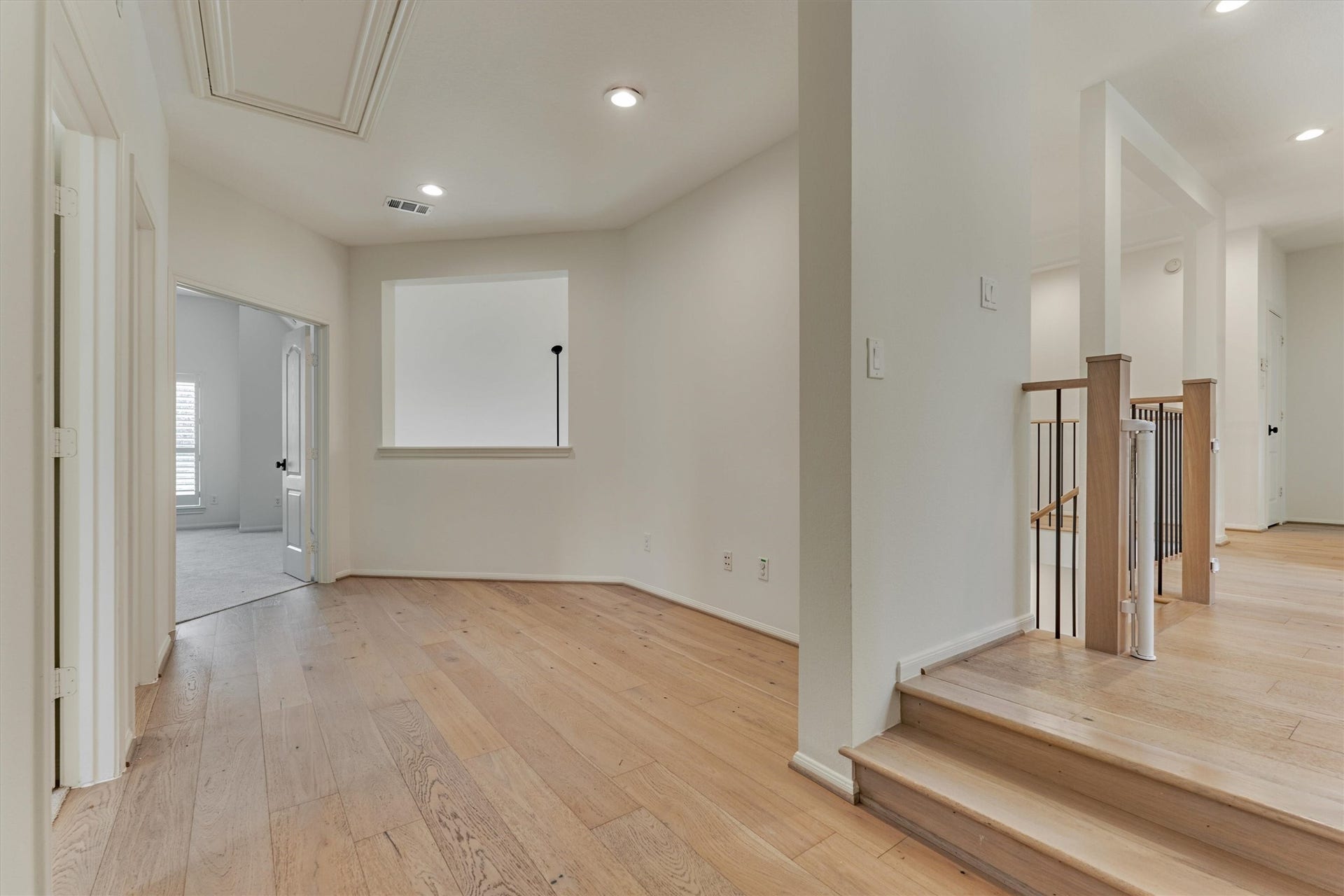 13819 Majestic Spring Lane, Humble, TX 77396 Hallway to gameroom and other two rooms
