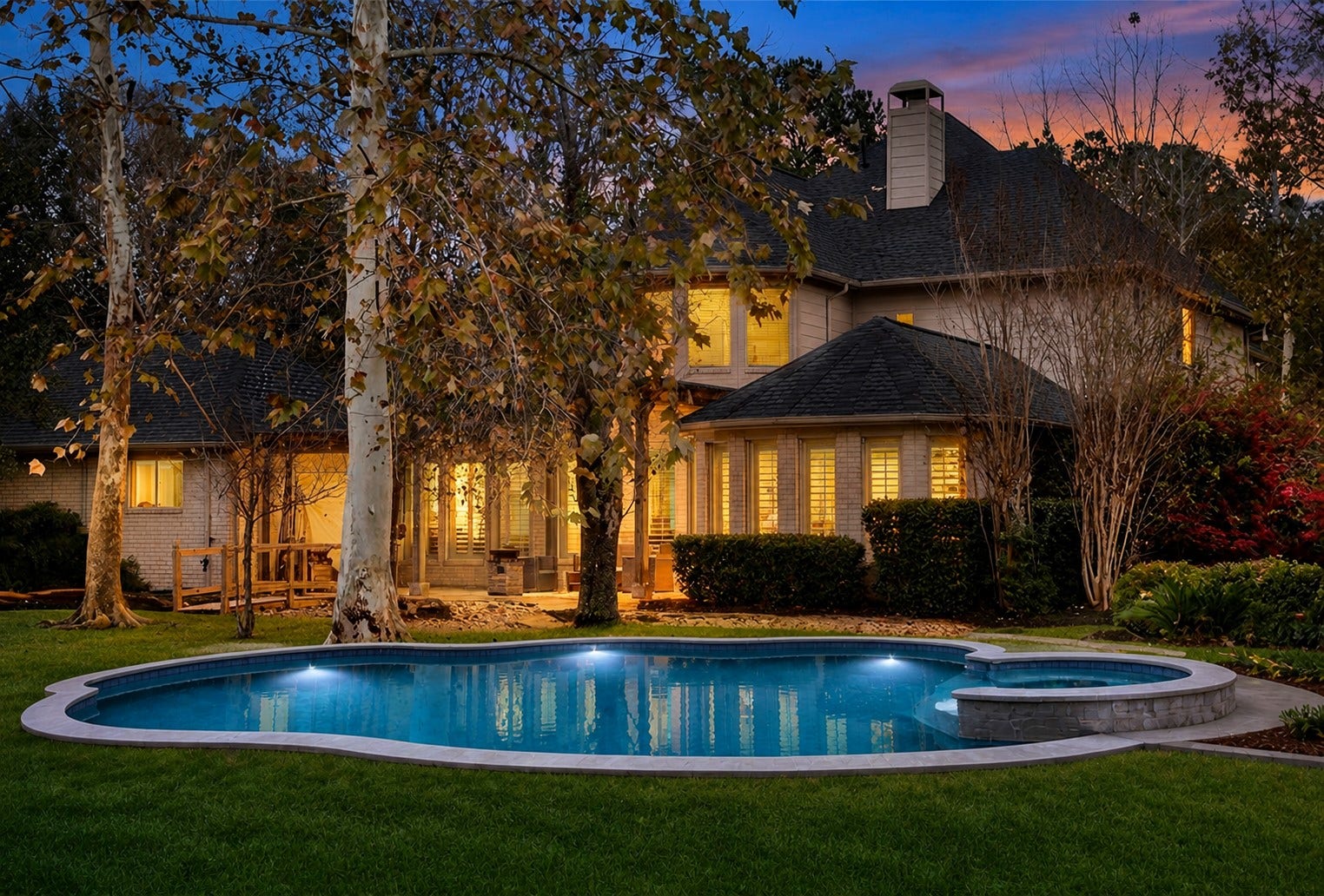 11827 Water Oak Drive, Magnolia, TX 77354 ** POOL RENDERING - OPTION #2 **