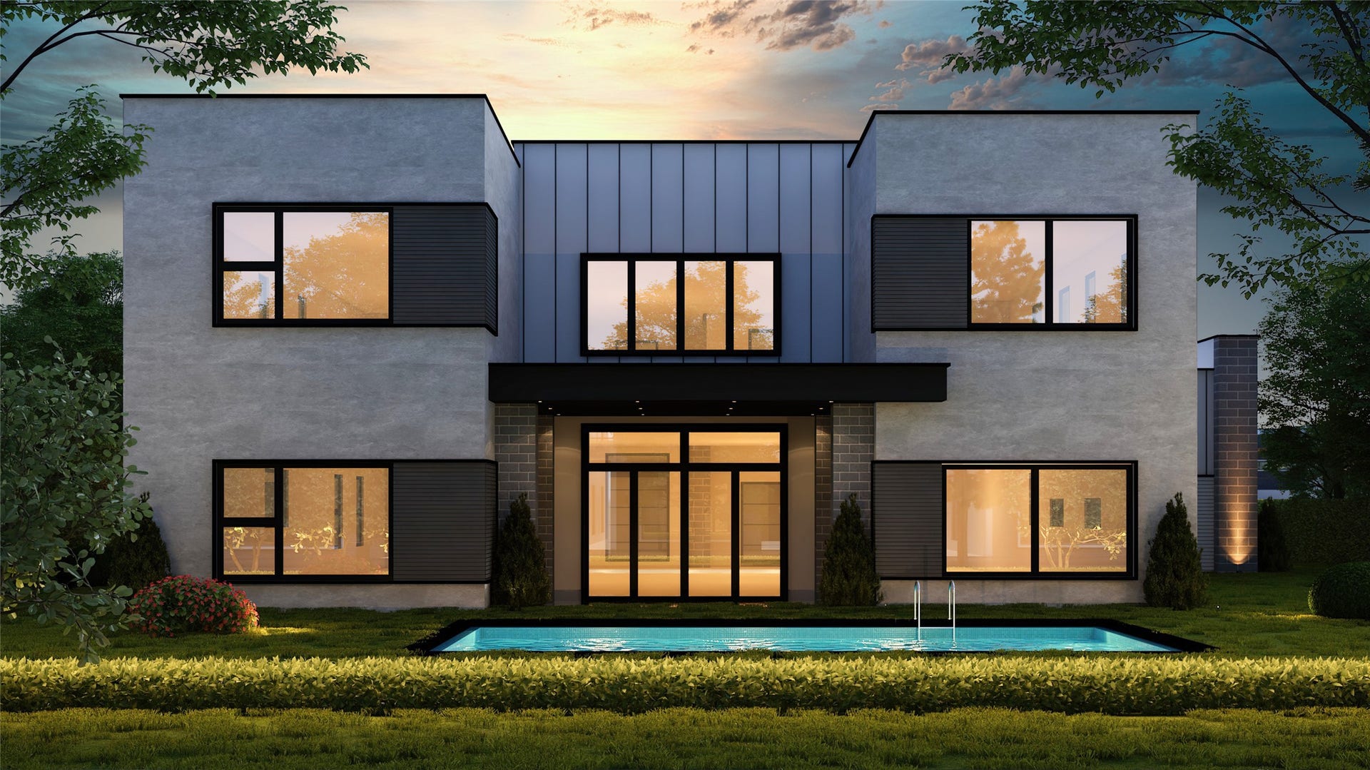9306 Livernois Road, Houston, TX 77080 3D Rendering / Pool is not included