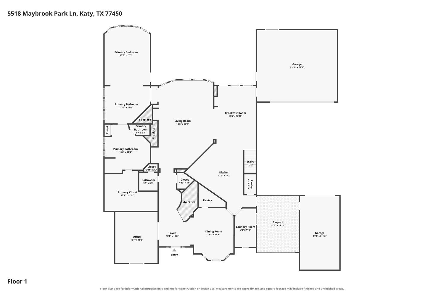 5518 Maybrook Park Lane, Katy, TX 77450 5518 Maybrook Park Lane, Katy, TX 77450