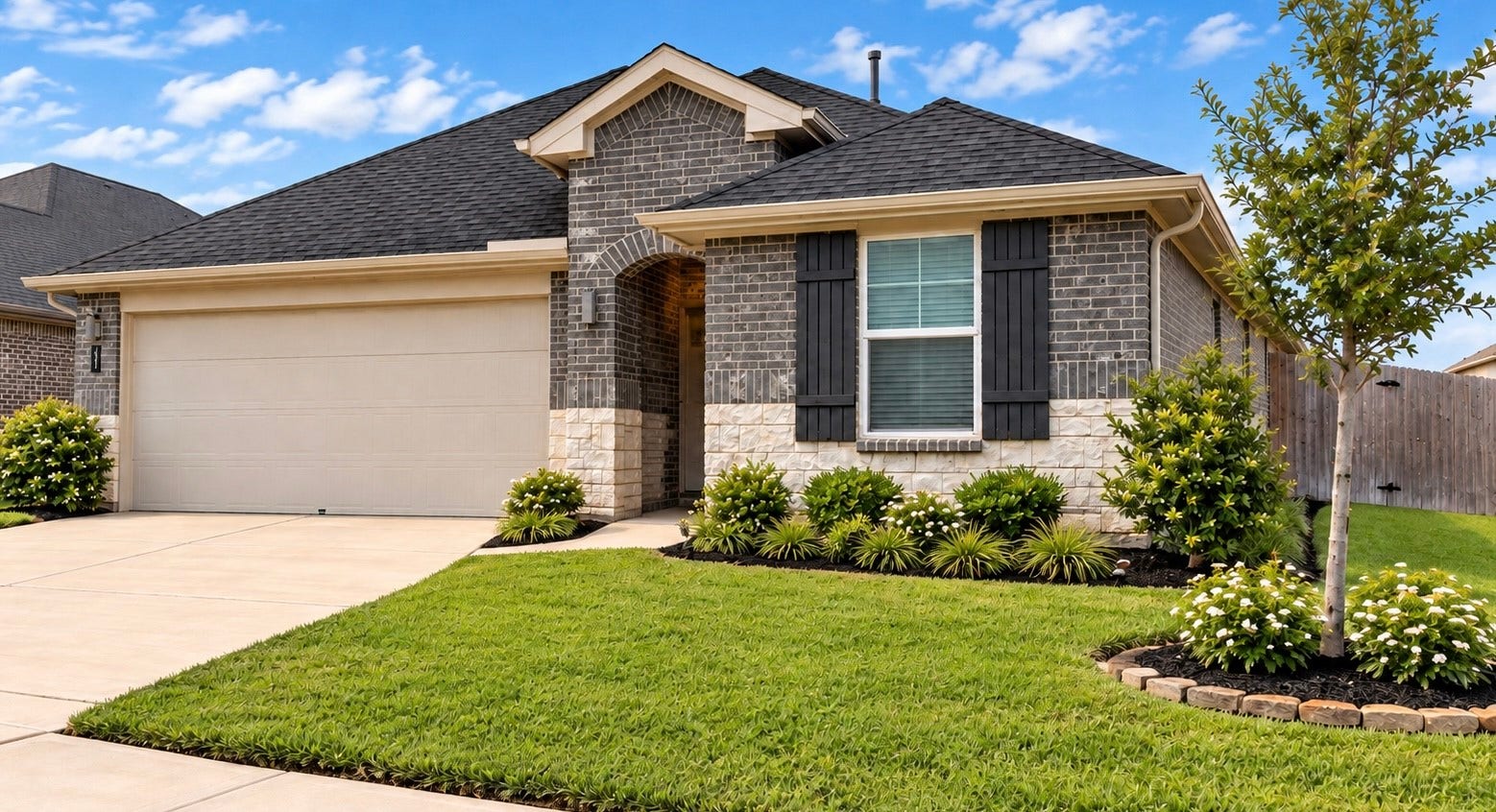 5002 Natchez Trace, Arcola, TX 77545 Virtual Staging front of House
