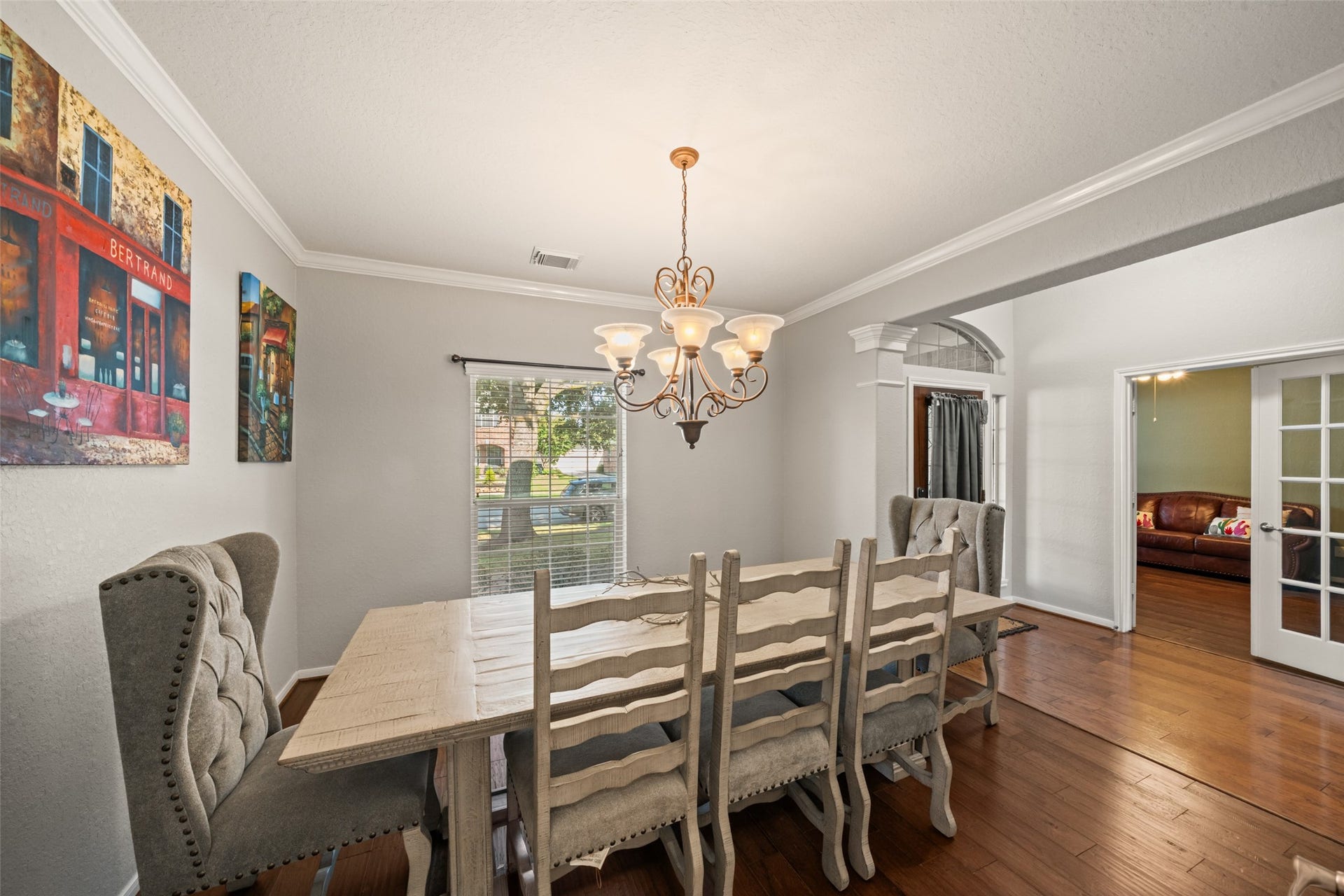 In addition to a flexible space, this home includes a dedicated dining room for memorable meals.