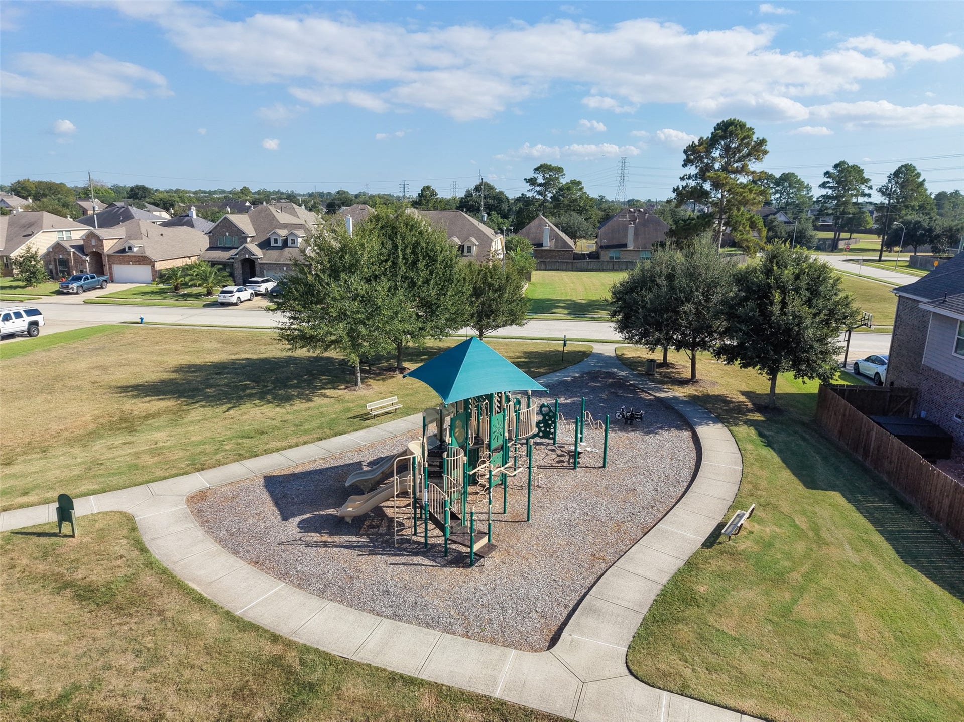 One of the neighborhood playgrounds.