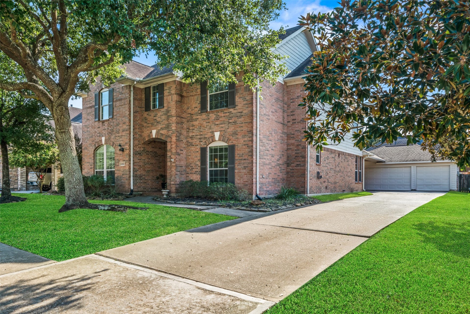 Welcome Home to 19519 Piney Lake Drive, where beautiful interior spaces meet  your very own backyard paradise!