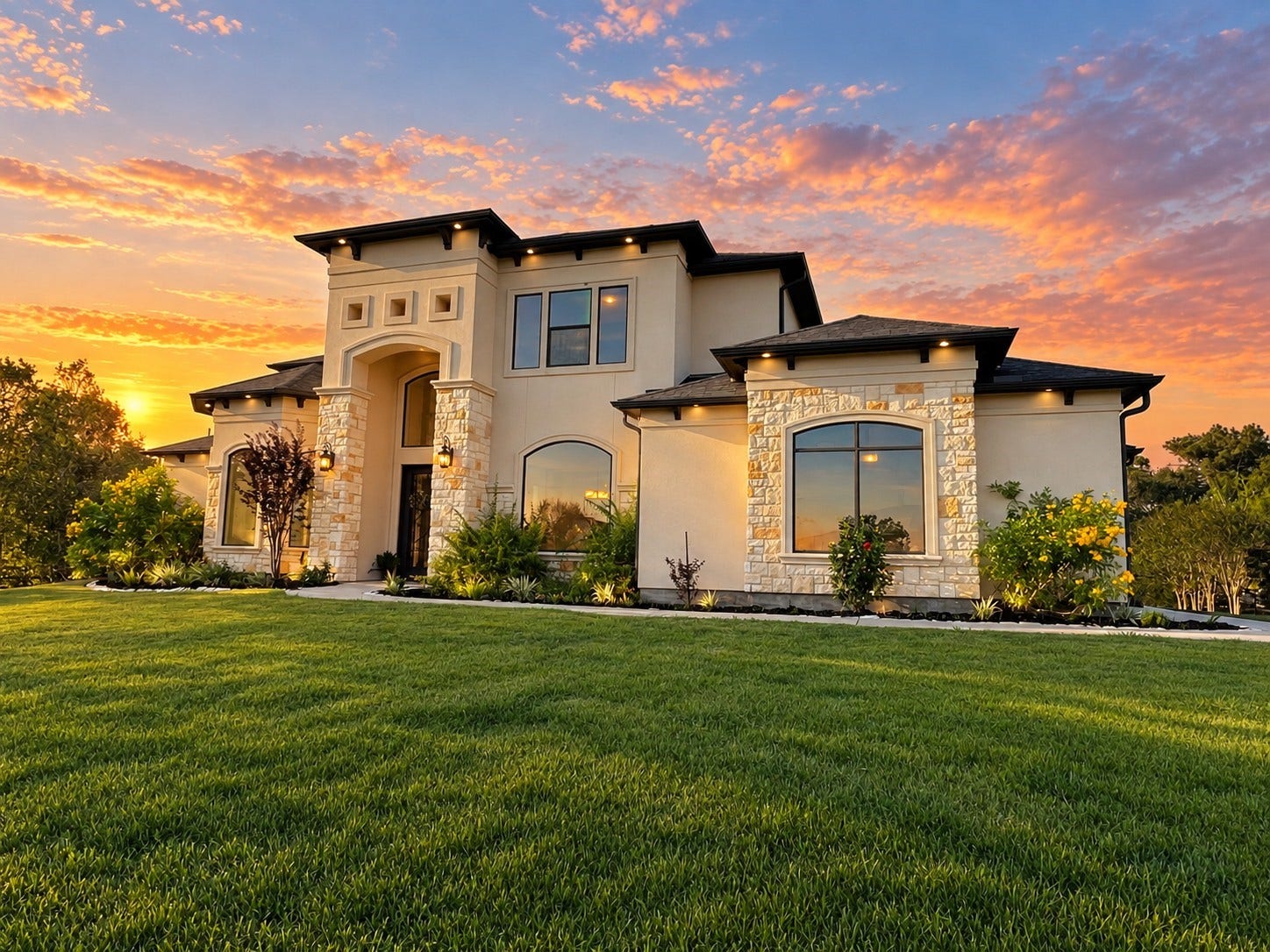 City Convenience with Country Luxury Living - custom home on 3 acres in Pearland with an enormous pool.