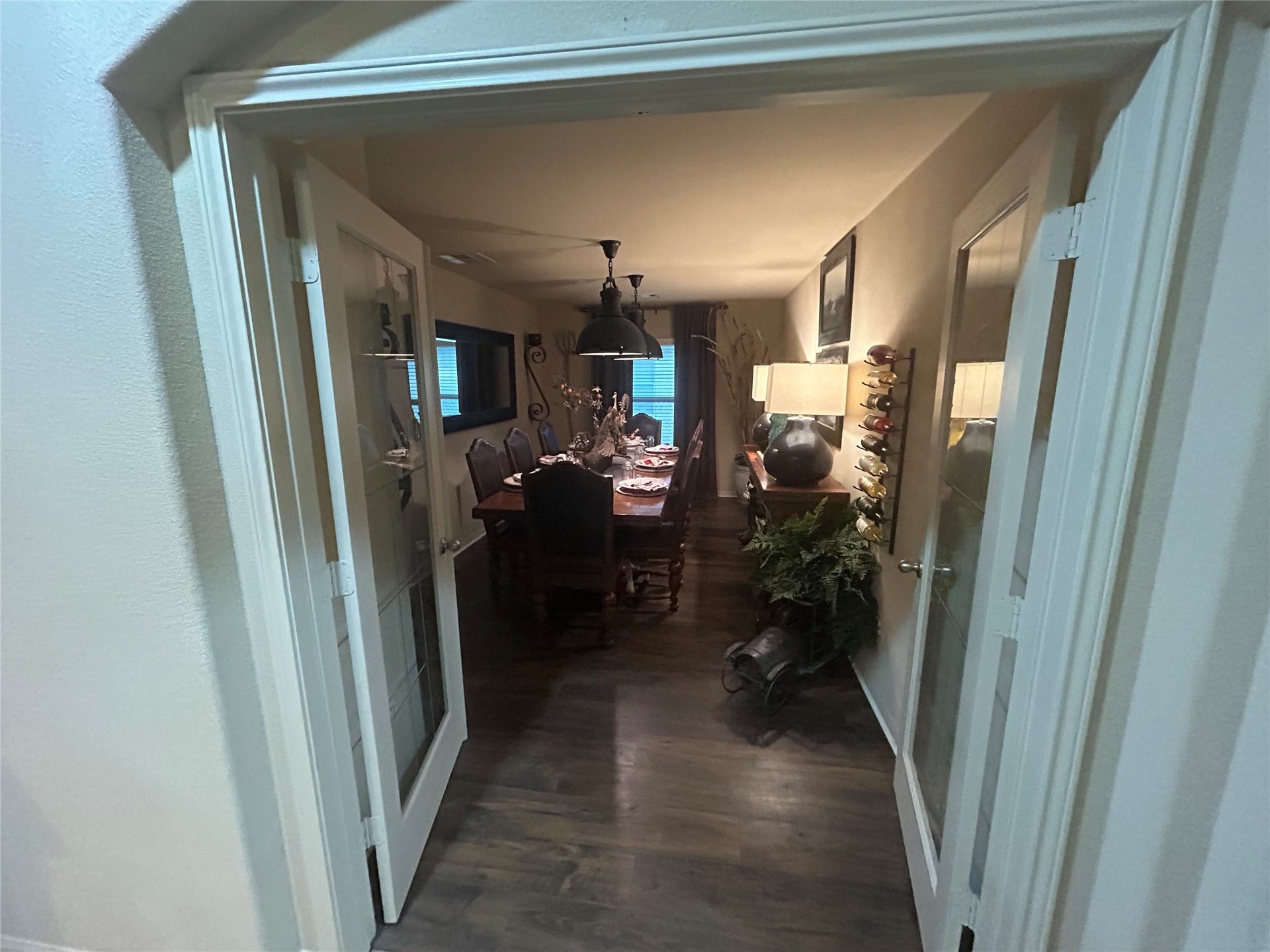 26118 Travis Brook Drive, Richmond, TX 77406 French doors leads to Dining Room.