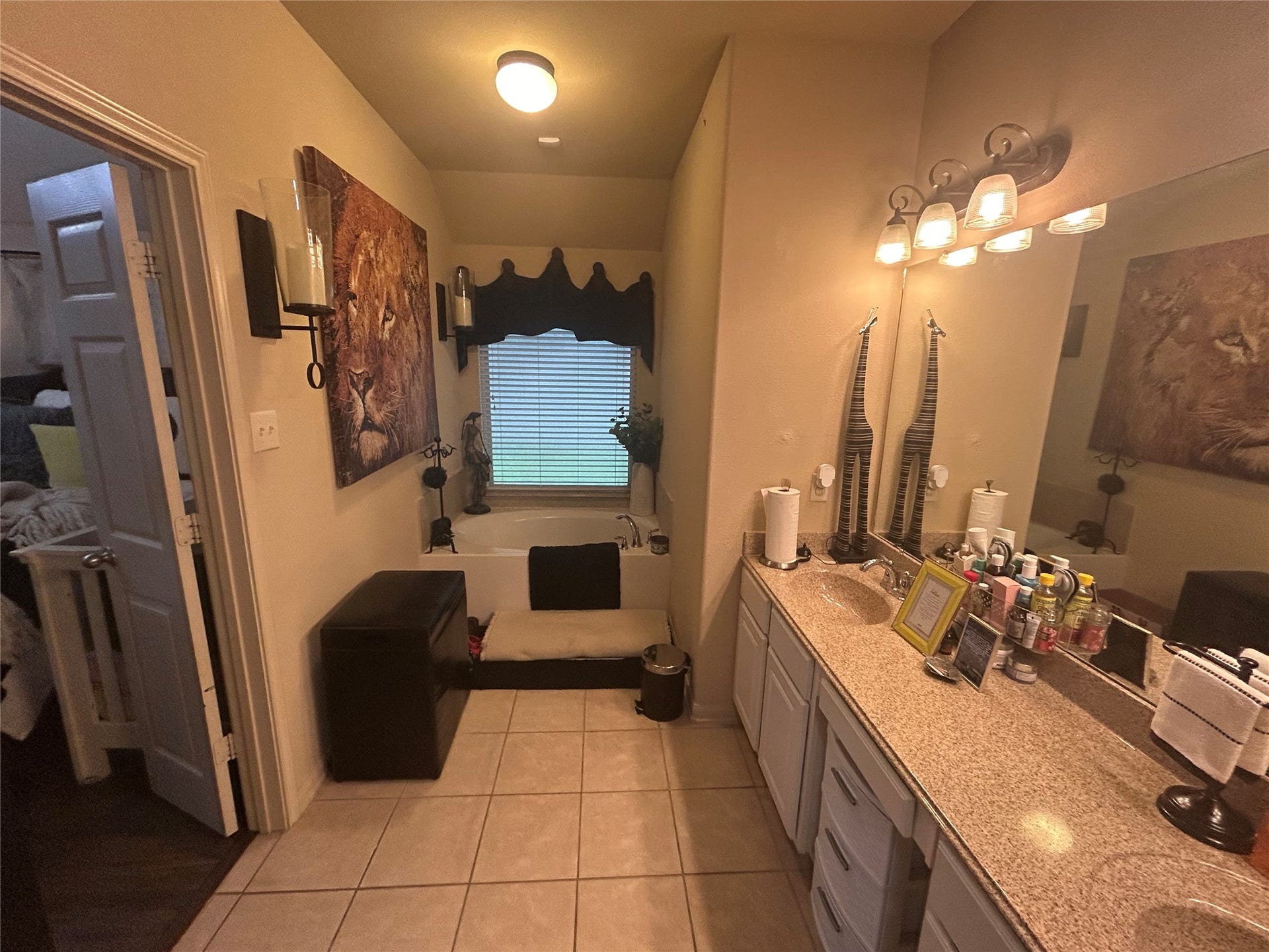 26118 Travis Brook Drive, Richmond, TX 77406 Separate tub area in primary bathroom