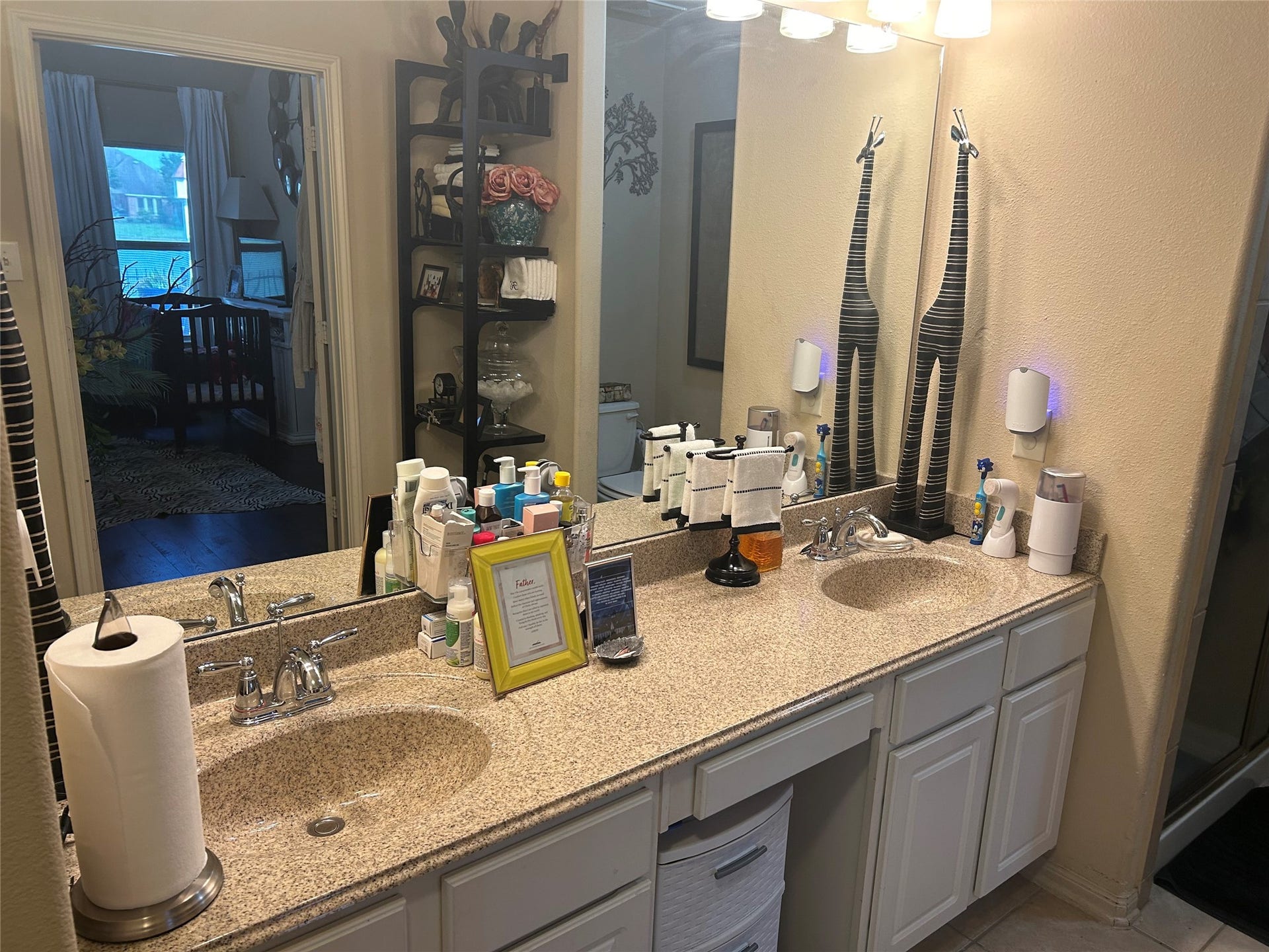 26118 Travis Brook Drive, Richmond, TX 77406 Secondary Bathroom with double sink basins