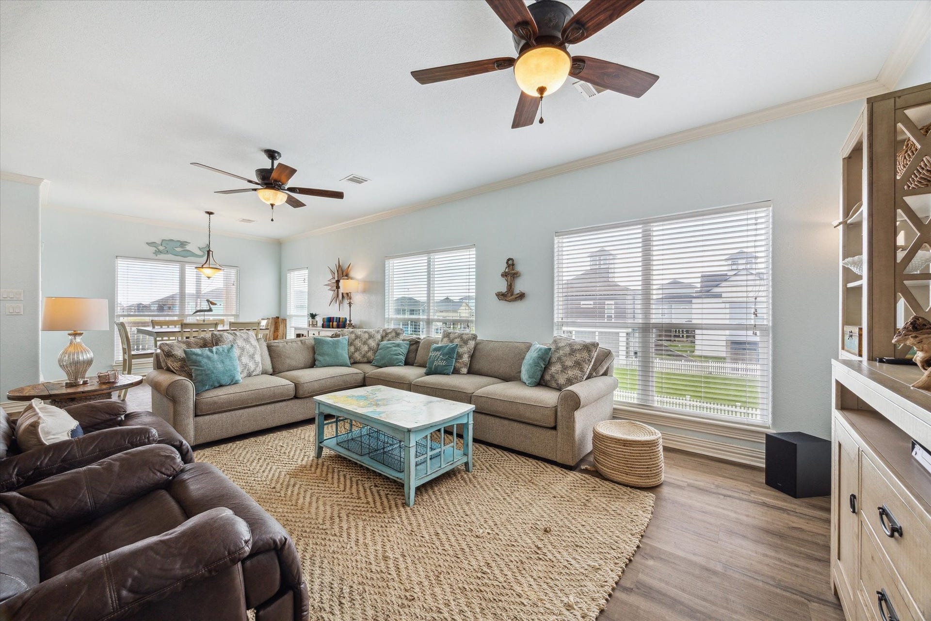 923 Tidelands Drive, Crystal Beach, TX 77650 This fully furnished home is bathed in natural light, offering beautiful views of the slough right from your living room. Keep a look out for all of the turtles!