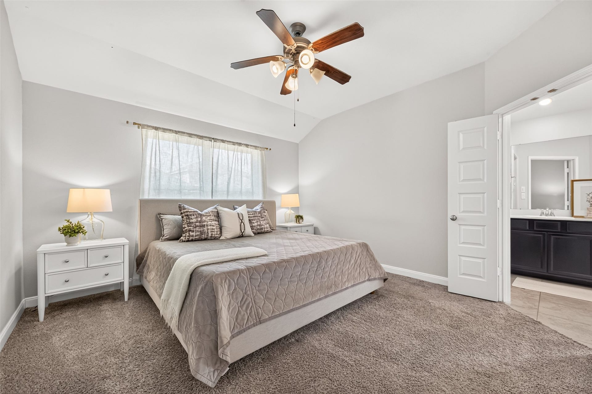 11223 Victoria Hollow Trace, Richmond, TX 77406 Primary suite features a private, spa-inspired ensuite bathroom