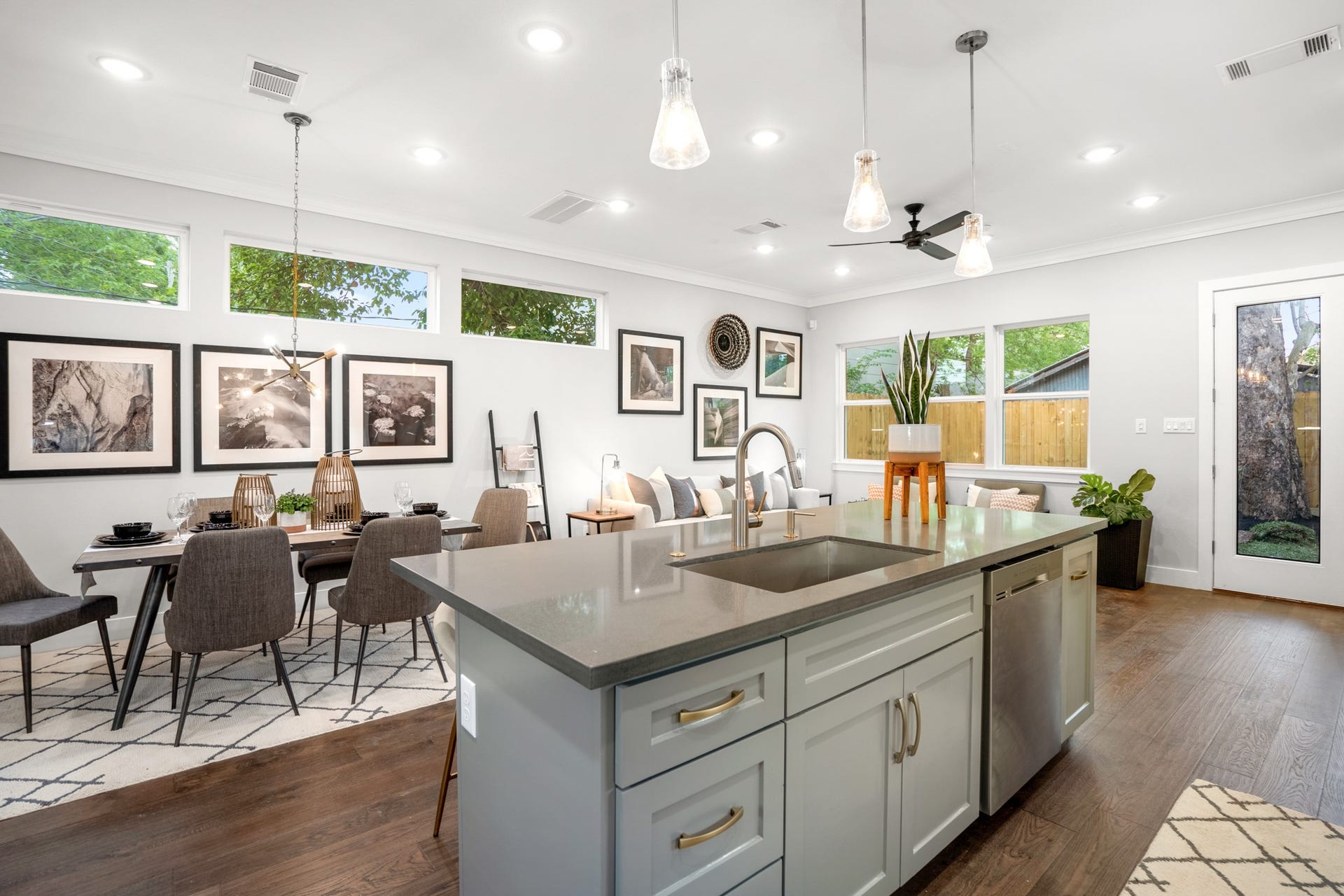 314 N Stiles Street, Houston, TX 77011 Whether you're preparing a gourmet meal or gathering with loved ones, this island provides the perfect spot to come together and create unforgettable memories. Photos are of previous model home.