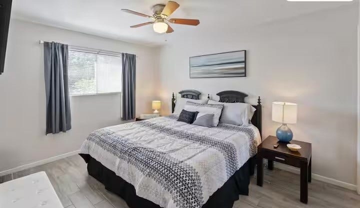 12500 Building D UNIT 335 Melville Drive, #335, Montgomery, TX 77356 Spacious fully furnished primary bedroom downstairs