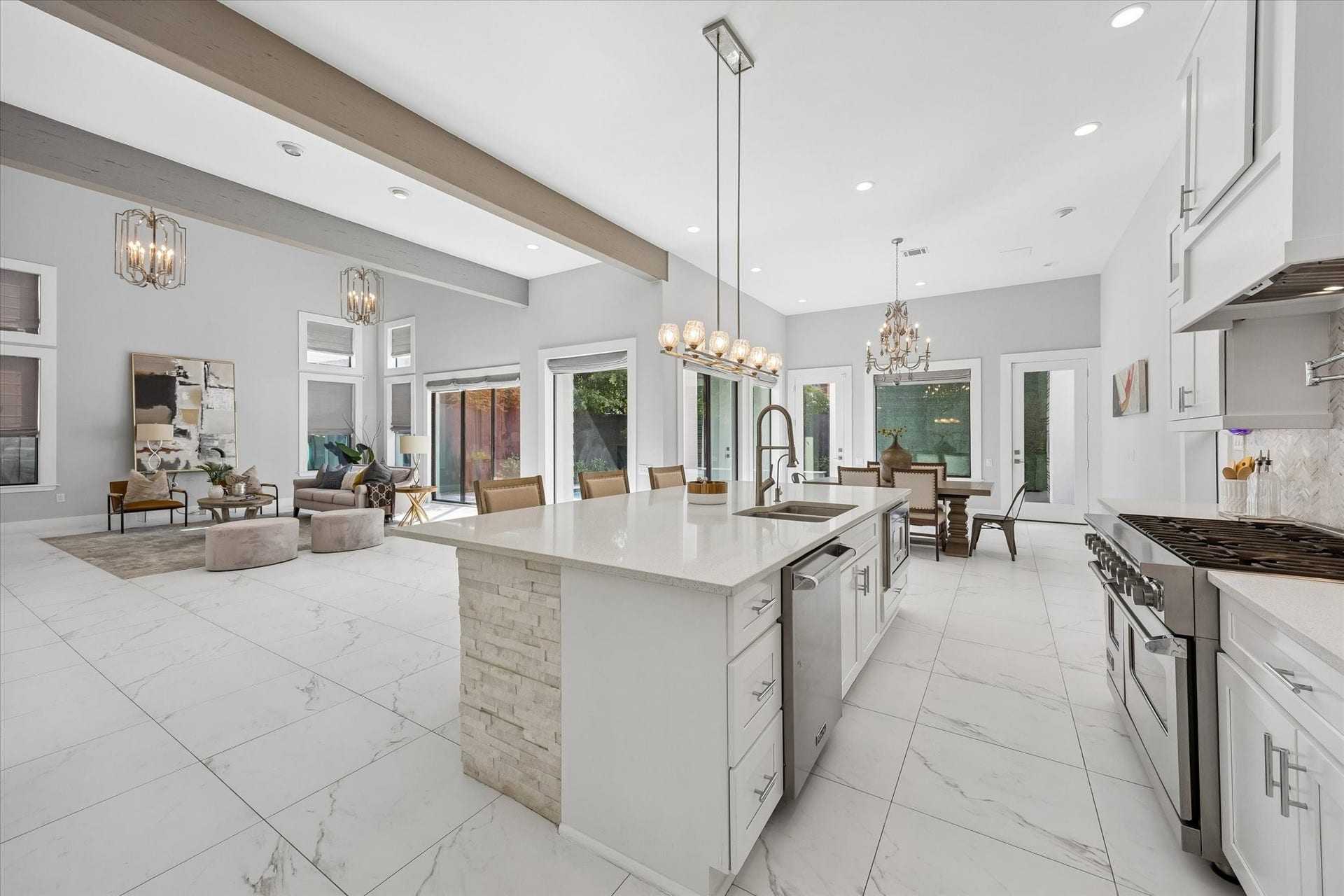 1959 Portsmouth Street, Houston, TX 77098 Kitchen is the heart of this incredible living space.