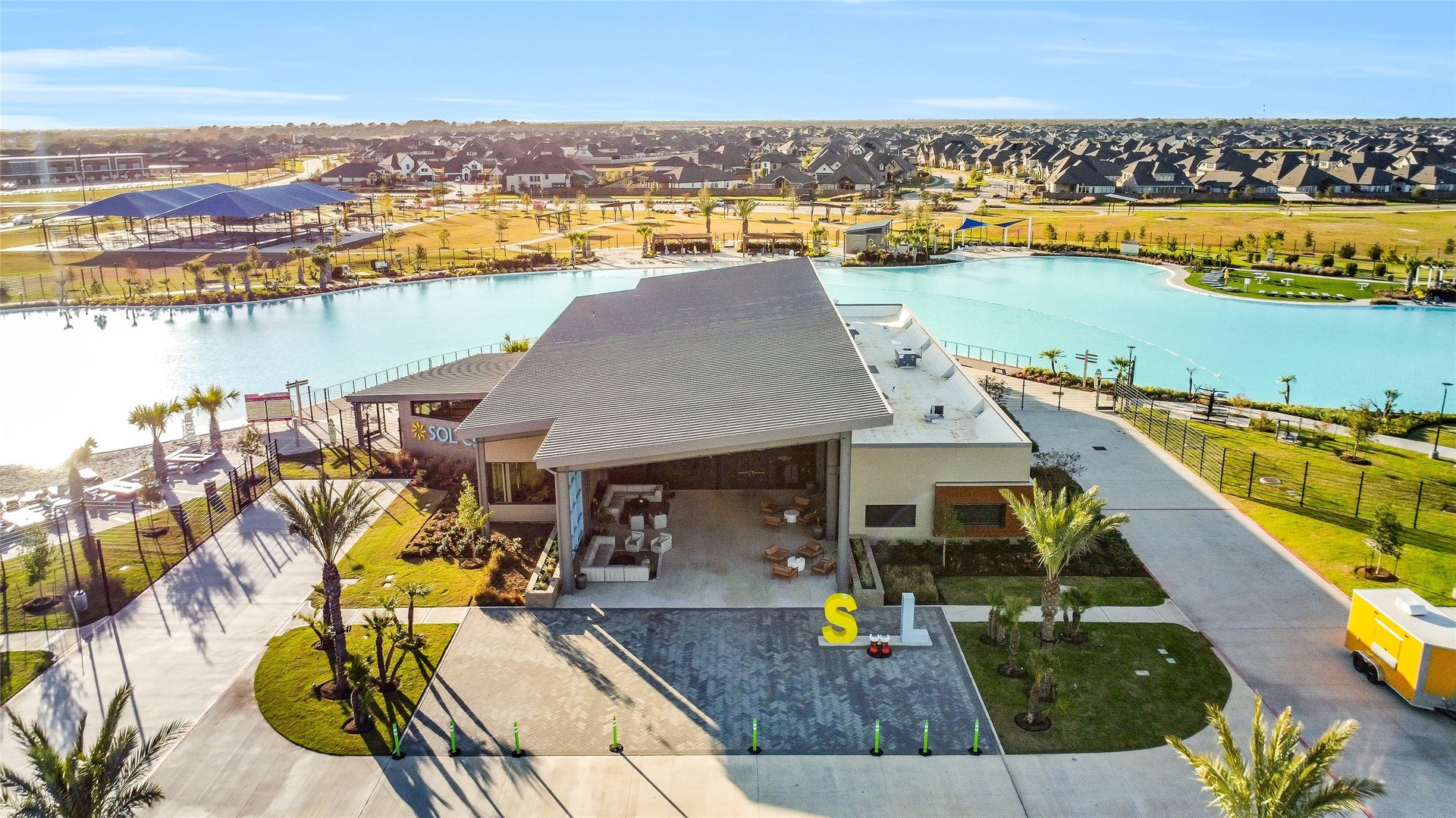 Sunterra residents have plenty of
opportunities for fun in the sun
with two world-class amenity
villages.- This is The Sol Club is
a Crystal Lagoons