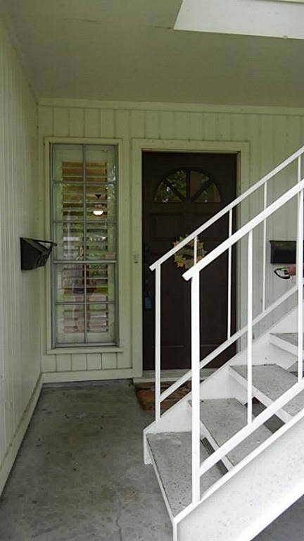 Front door.
