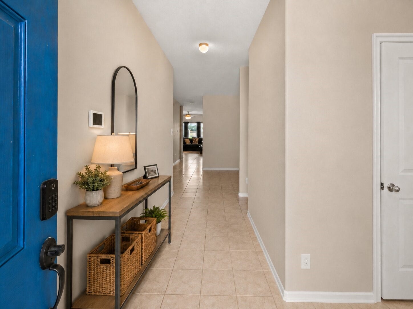 1503 Barras Street, Alvin, TX 77511 *virtually staged* A welcoming entry with space for a drop zone.