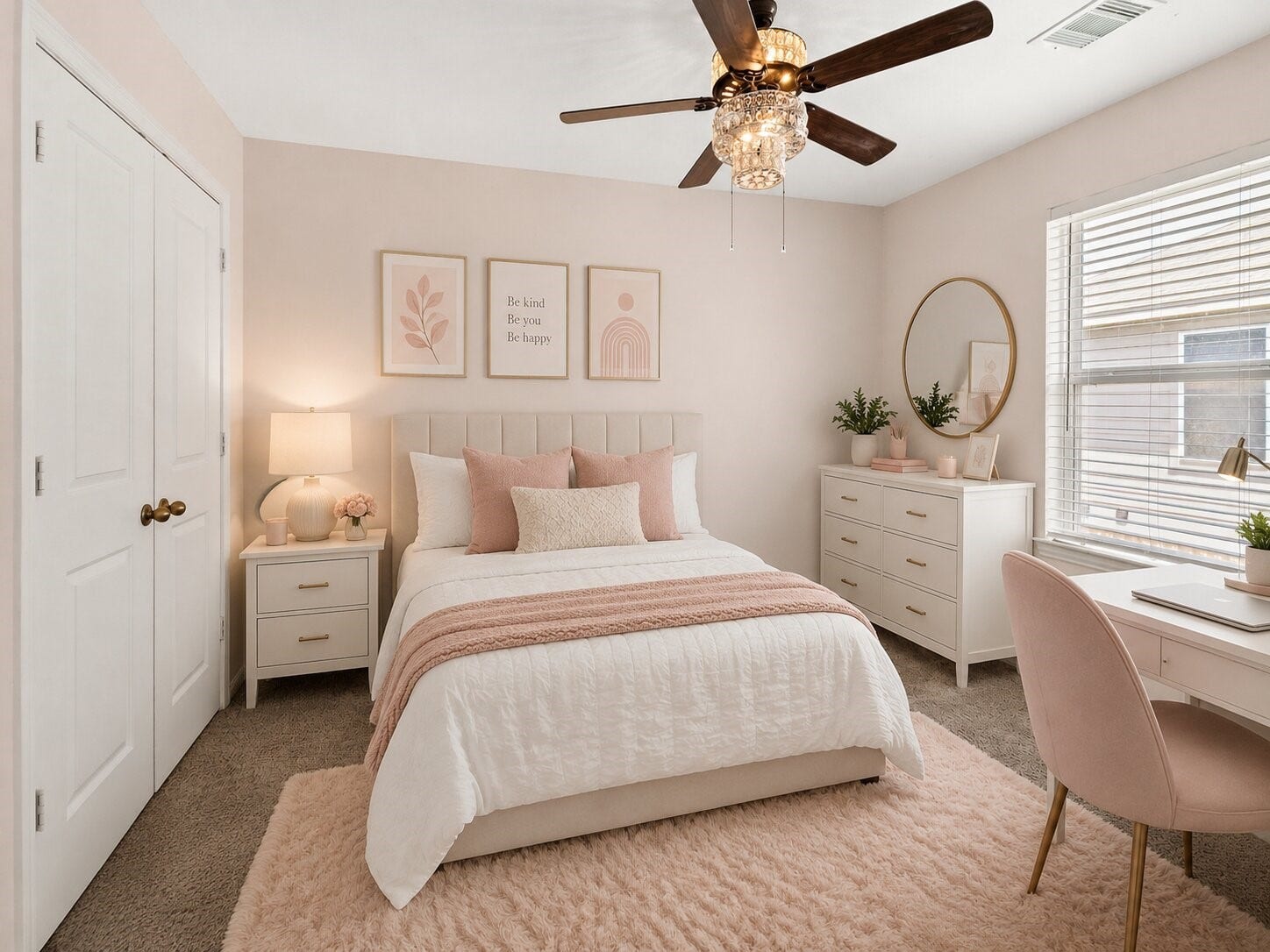 1503 Barras Street, Alvin, TX 77511 *virtually staged* Another upstairs bedroom that adds valuable flexibility for family, guests, or working from home.
