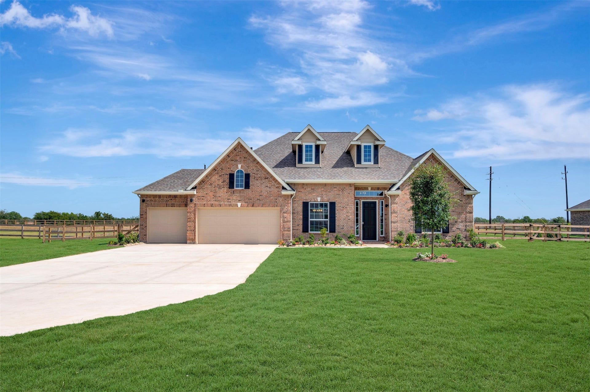 5033 Bluebell Way, Waller, TX 77484 Lovely Margaret design by K. Hovnanian Homes with elevation A in beautiful Lakeview.