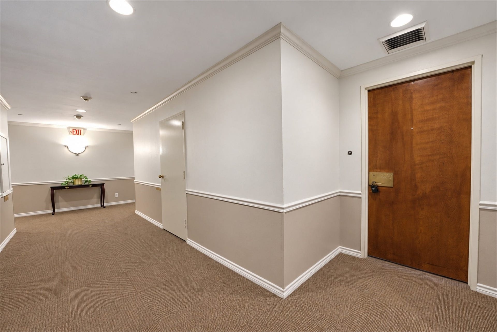 Close to the elevator