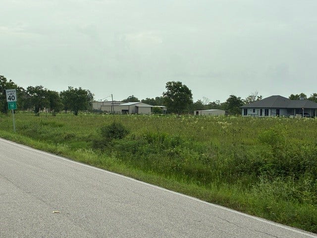 View down CR 160