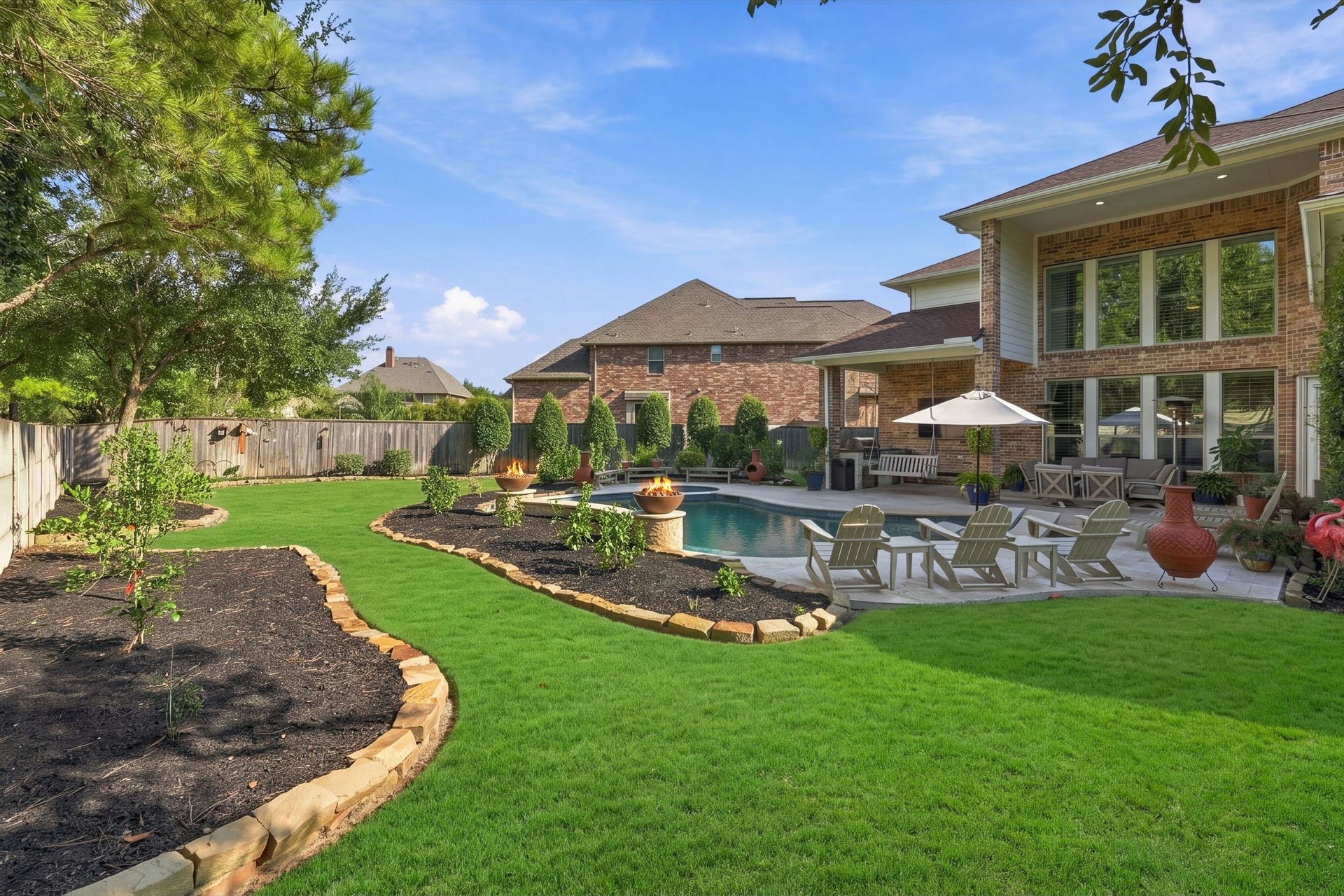 13714 Arcott Bend Drive, Tomball, TX 77377 Plenty of room for kids and pets to run and play!