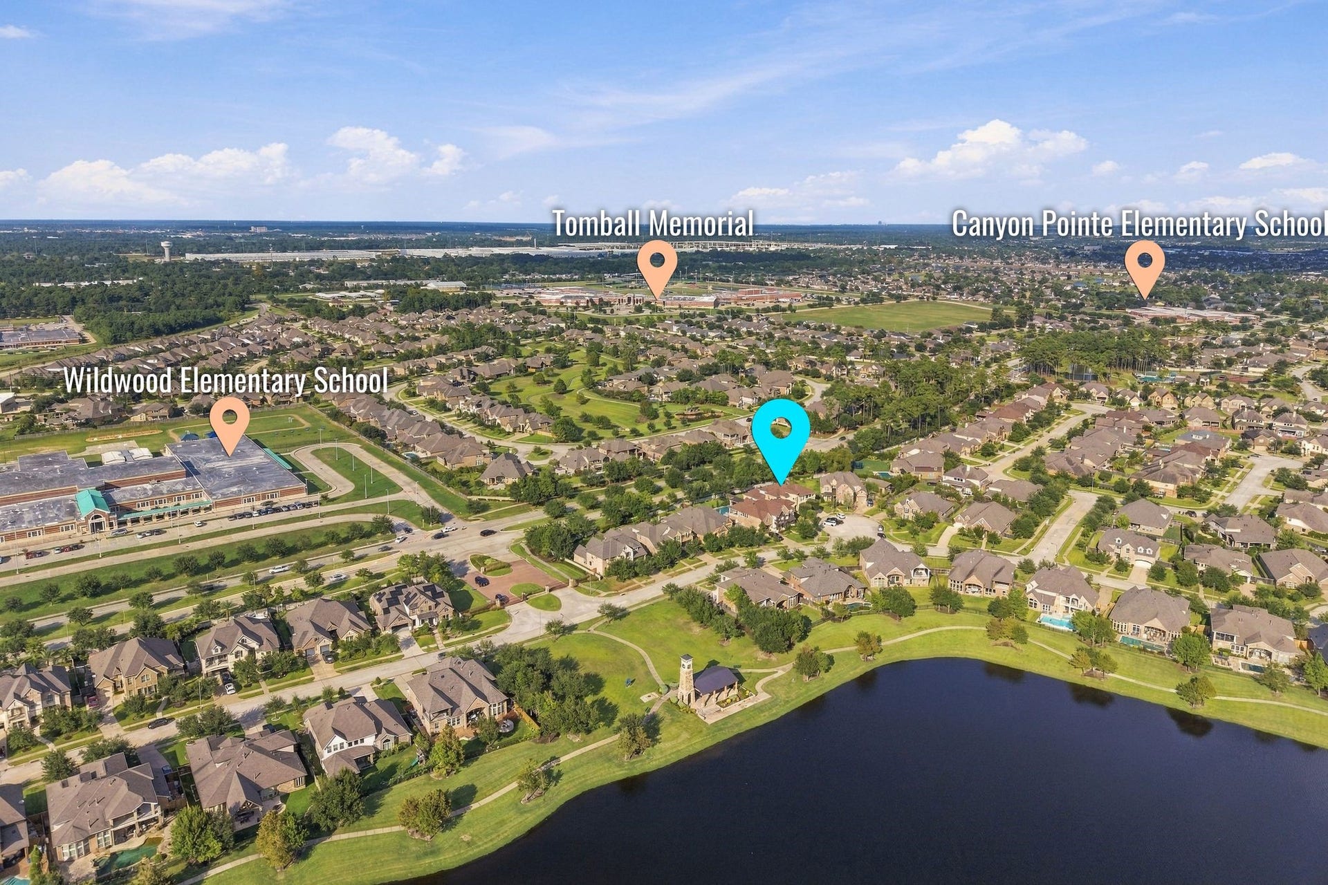 13714 Arcott Bend Drive, Tomball, TX 77377 Tomball ISD schools within a short walk and drive!
