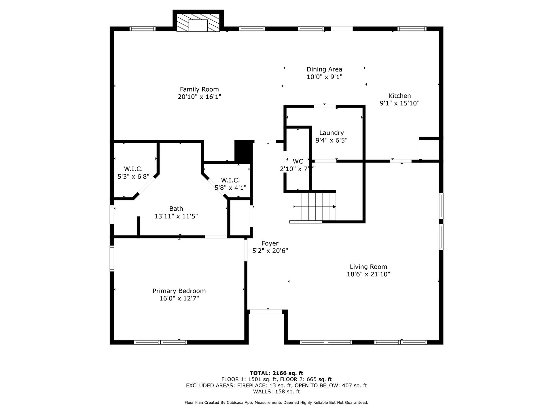 3711 Fern View Drive, Houston, TX 77345 1st floor floorplan