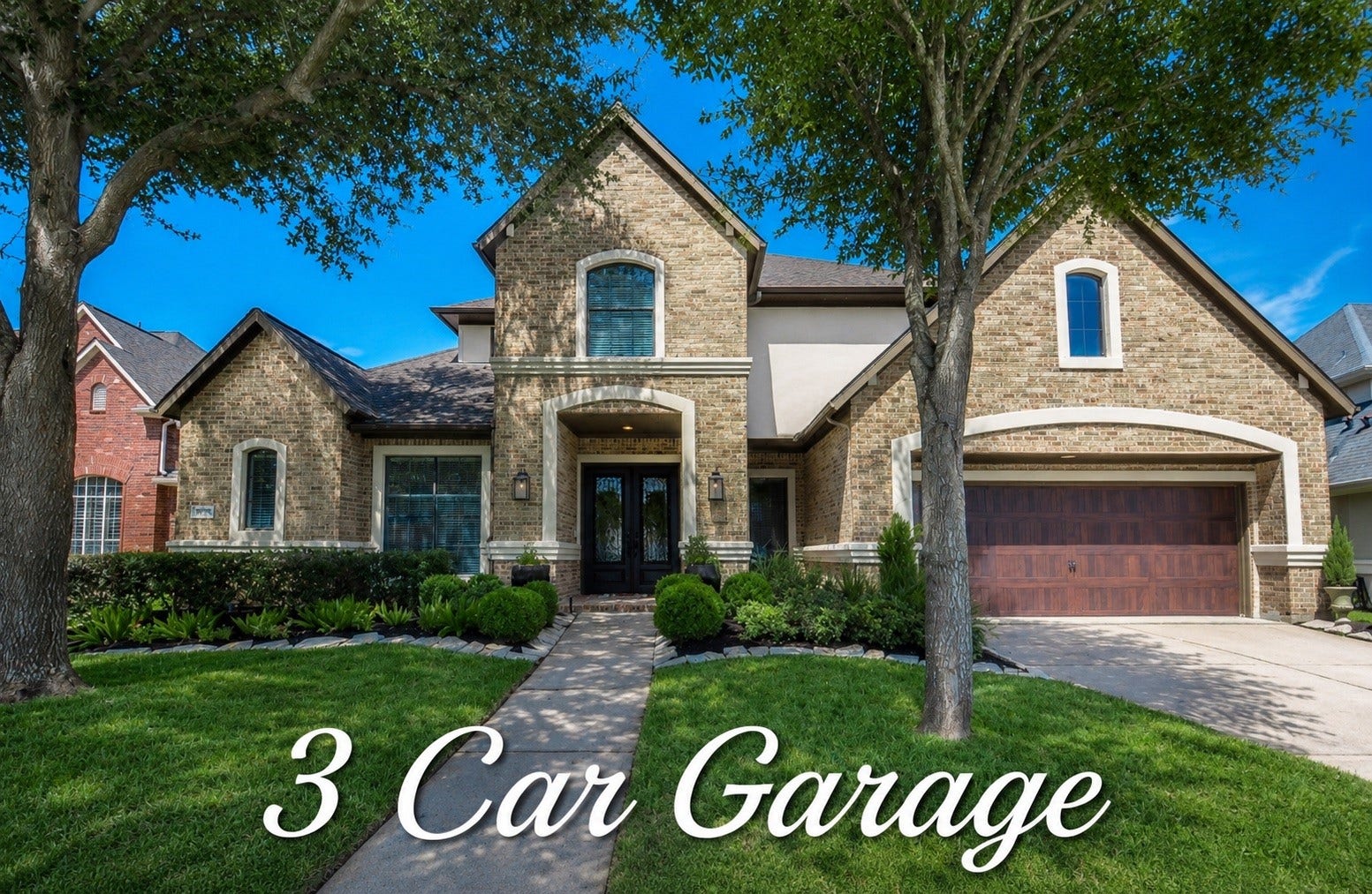2015 Shadow Bend Drive, Sugar Land, TX 77479 Don't let that garage door fool you ... this beauty has a 3 car tandem garage with epoxy flooring. Immaculate inside and out.
