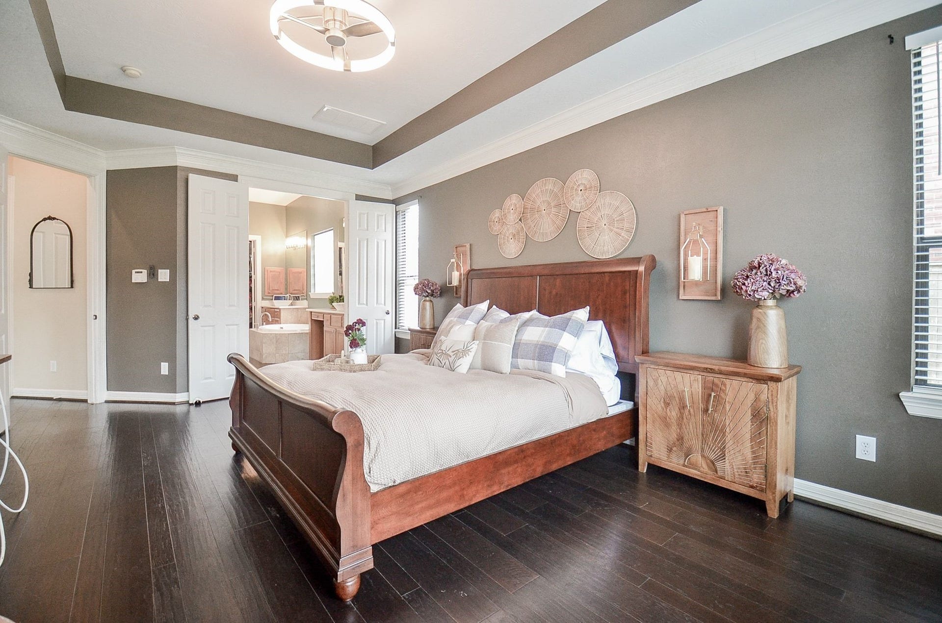 2015 Shadow Bend Drive, Sugar Land, TX 77479 The primary suite is fit for a king and queen ... with updated ensuite bathroom.
