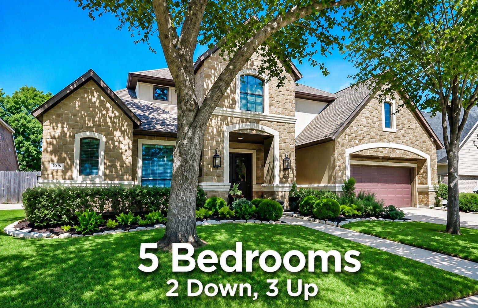 2015 Shadow Bend Drive, Sugar Land, TX 77479 This beautiful, stately home built by Partners in Building custom builders makes an impressive first impression. From the beautiful stone exterior, the grand entry and timeless architecture reflects the quality and craftsmanship of excellence.