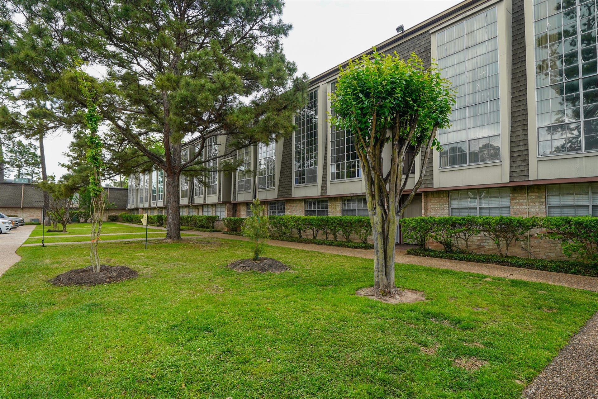 12633 Memorial Drive, #77, Houston, TX 77024 Courtyard views from the condo...
