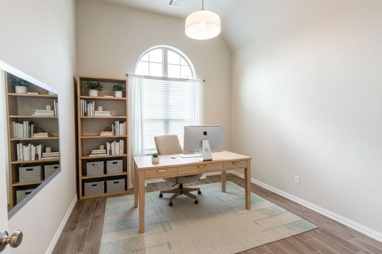 2831 Maple Oak Lane, Manvel, TX 77578 Office Space - digitally staged
