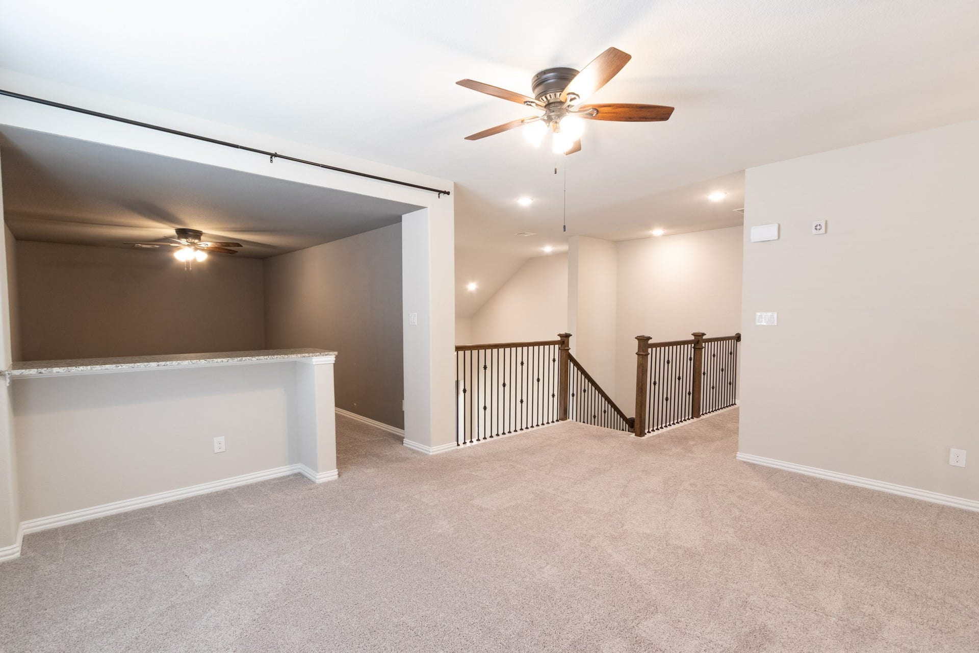 2831 Maple Oak Lane, Manvel, TX 77578 Media room off of the upstairs family room
