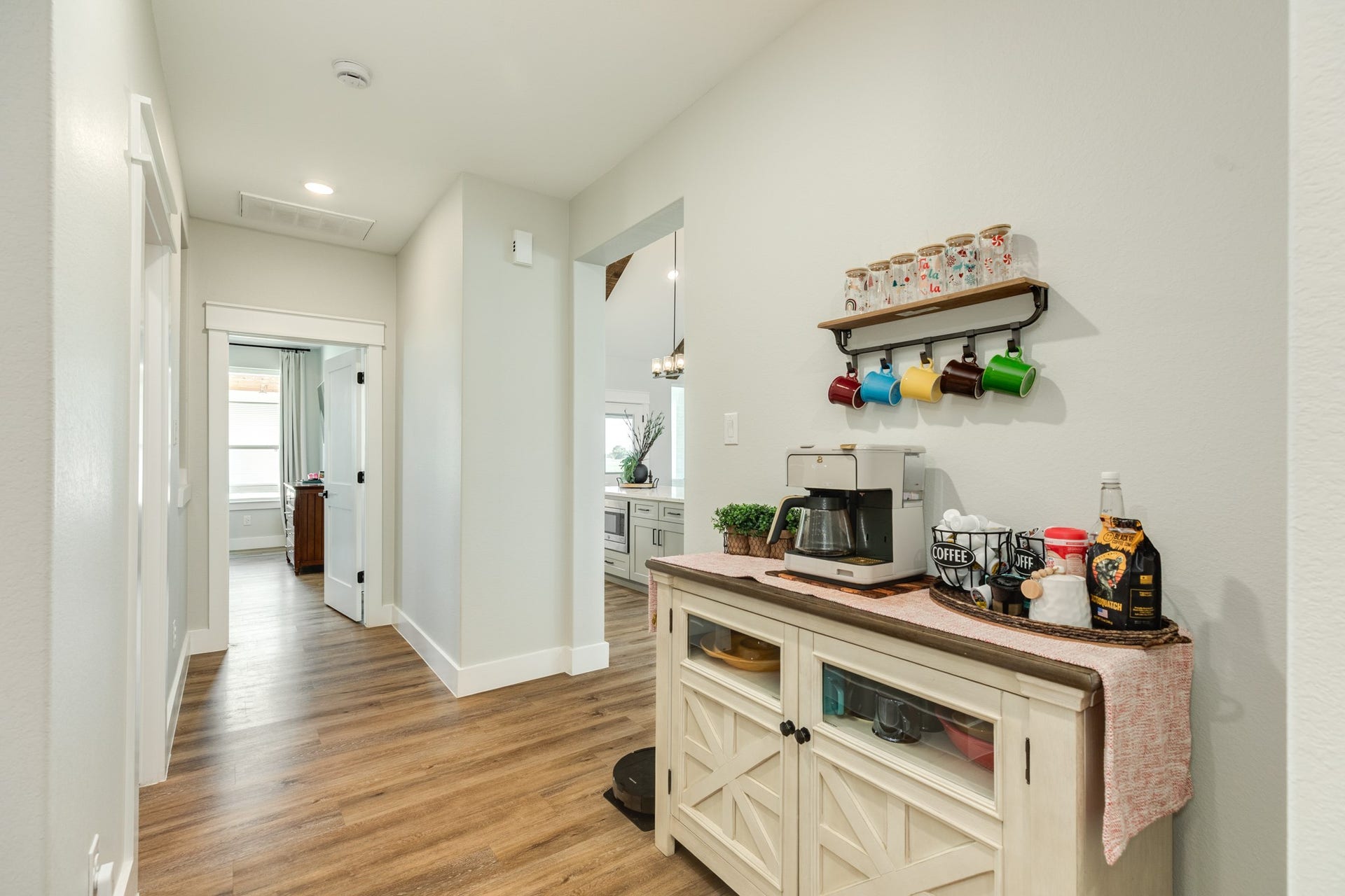 608 Angus Trail, Angleton, TX 77515 How cute is this coffee bar nook?