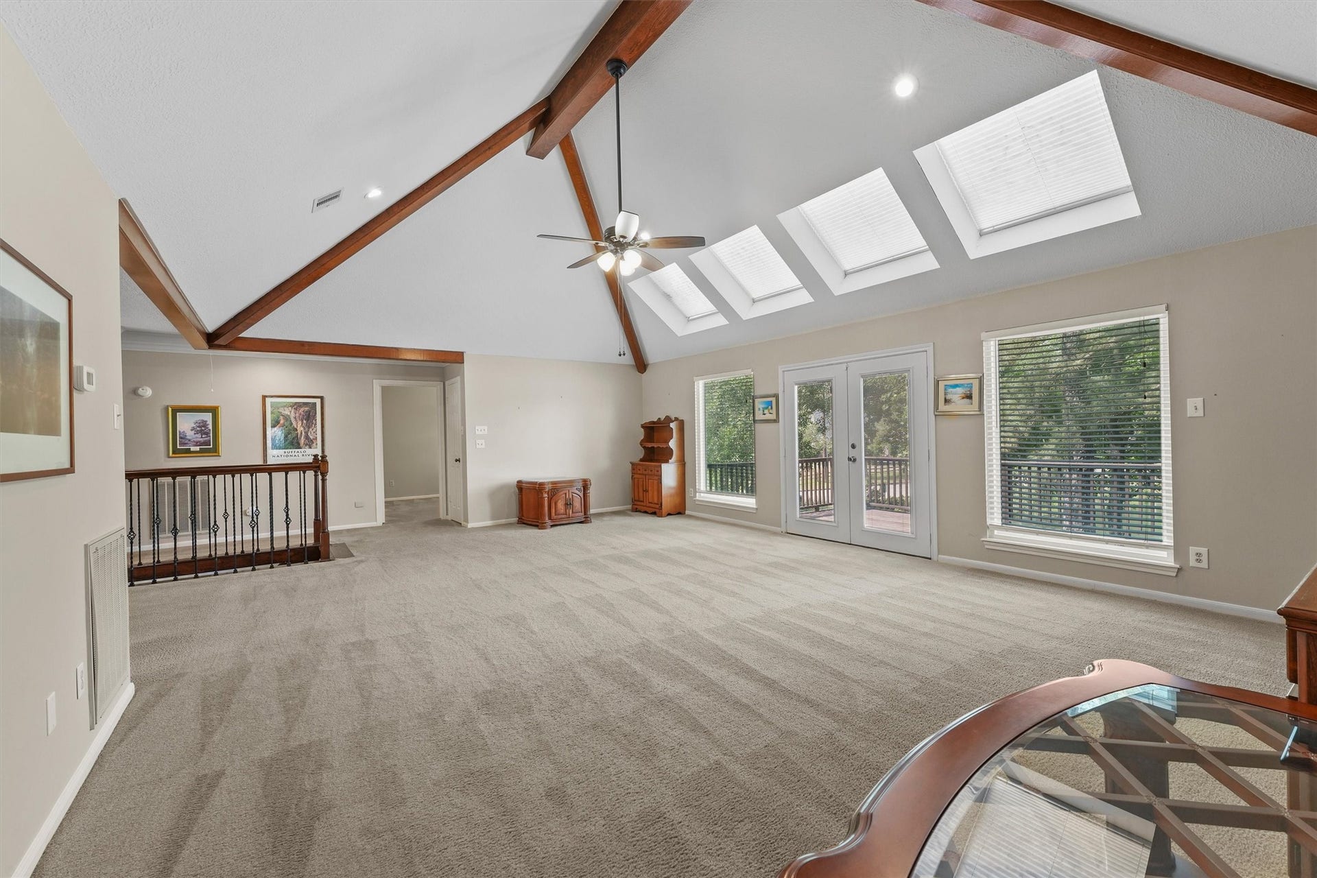 2023 Forest Garden Drive, Kingwood, TX 77345 Expansive flex space that can serve as a gameroom or additional living space to fit a variety of needs.