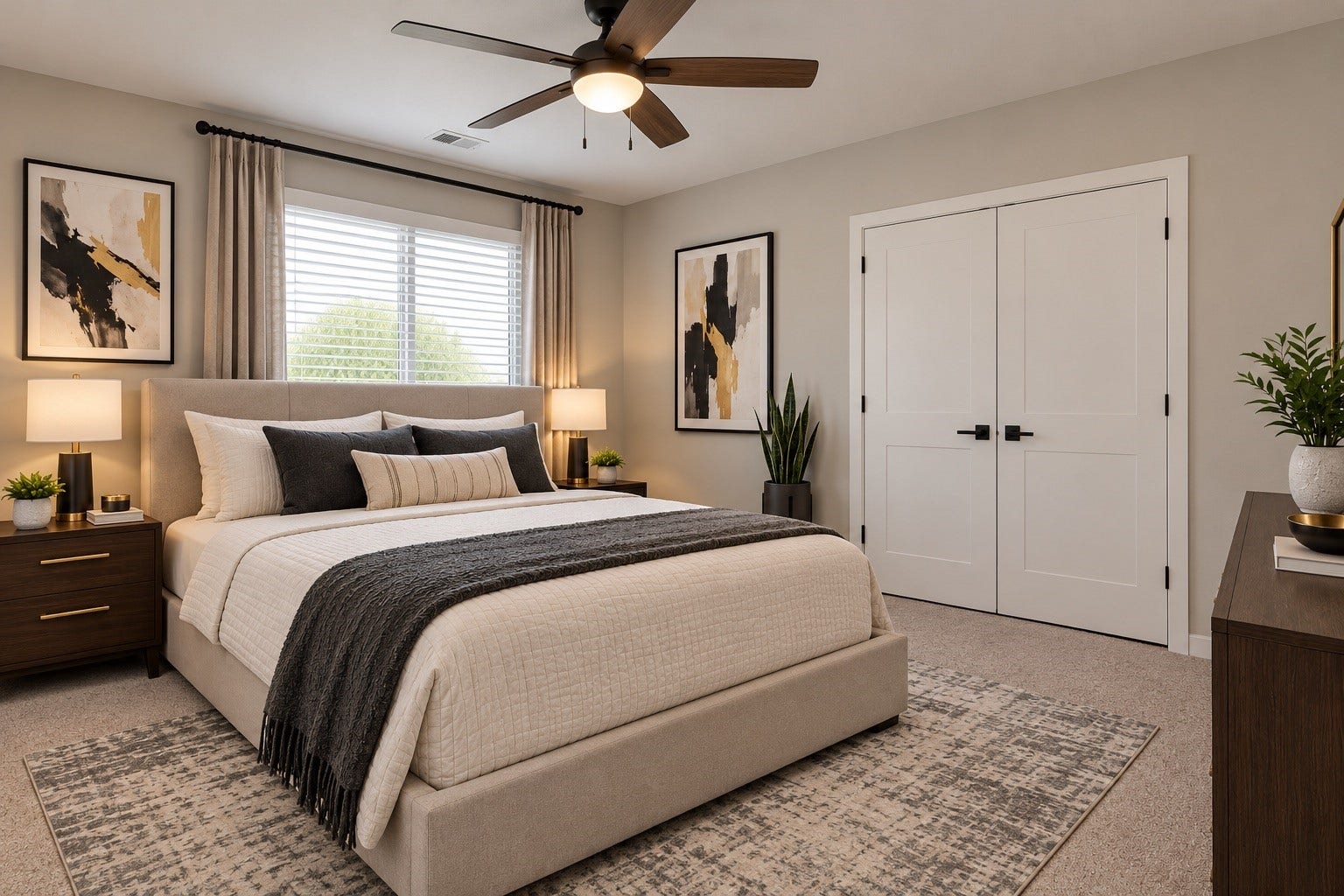 22514 Red River Drive, Katy, TX 77450 Upstairs secondary bedroom VIRTUALLY STAGED