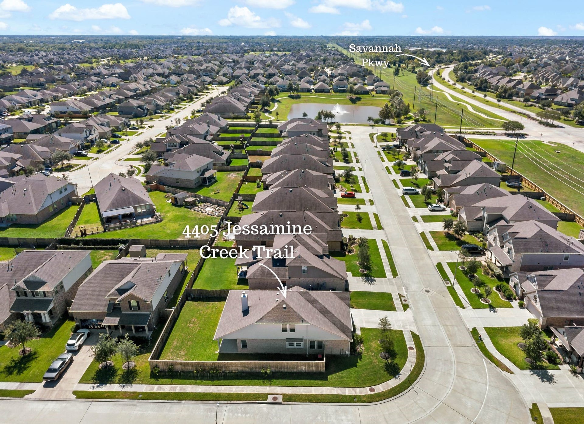 4405 Jessamine Creek Trail, Rosharon, TX 77583