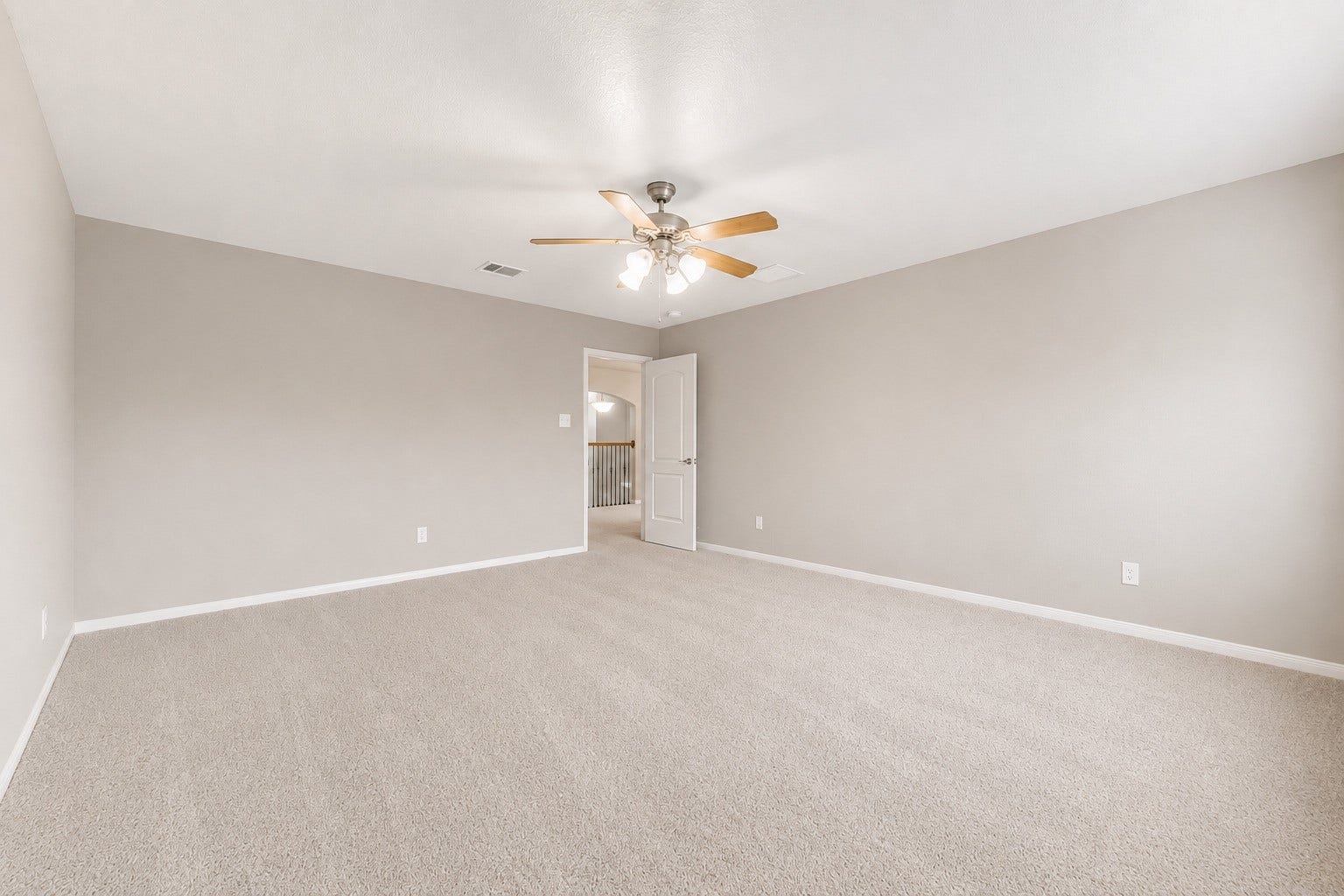 2811 Afton Drive, Pearland, TX 77581 Bedroom 2 - Charming upstairs bedroom with vibrant colors and whimsical wall art, perfect for a child's retreat.