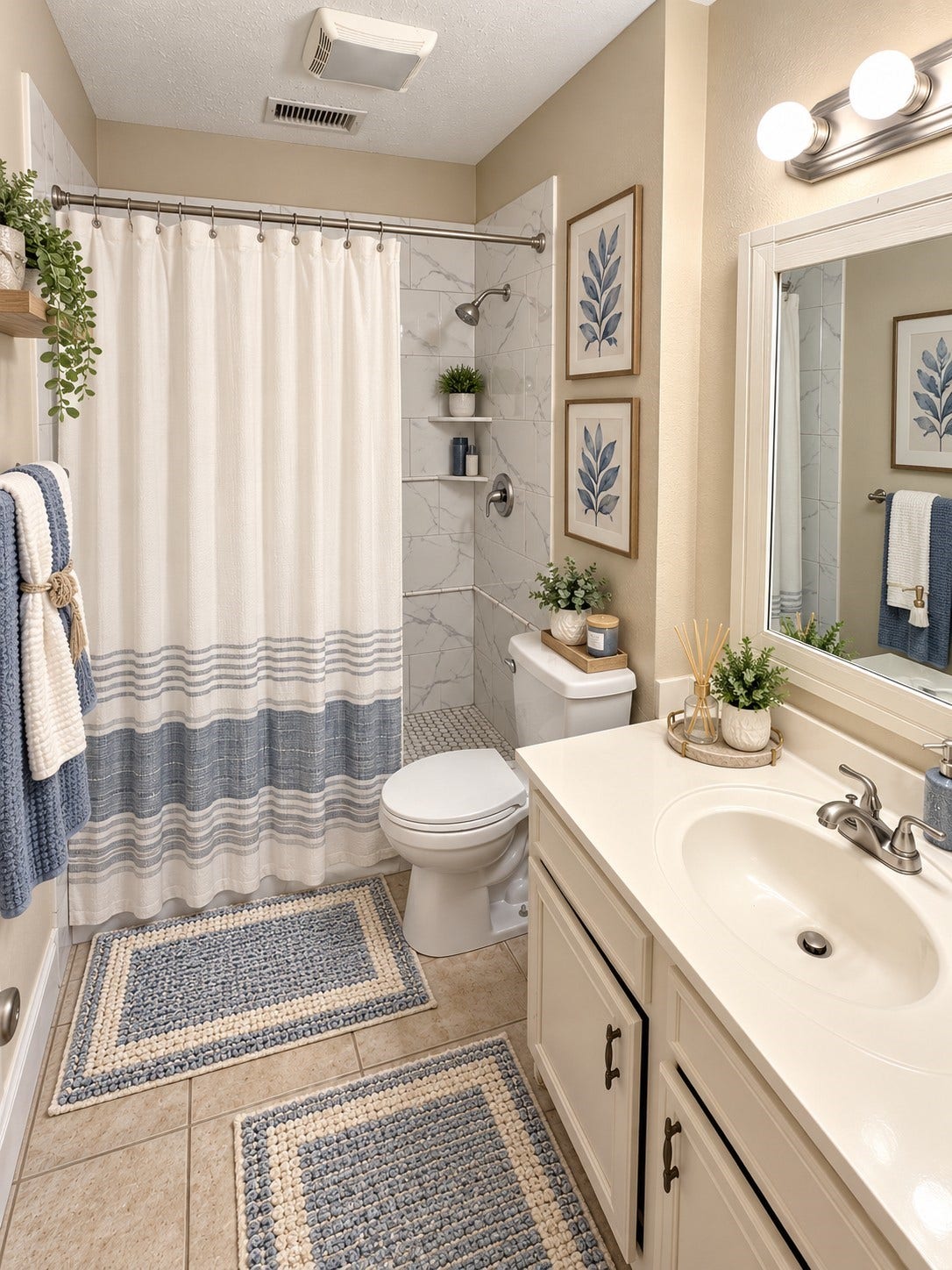 2835 Balmorhea Avenue, #A, Houston, TX 77039 VIRTUALLY STAGED BATHROOM
