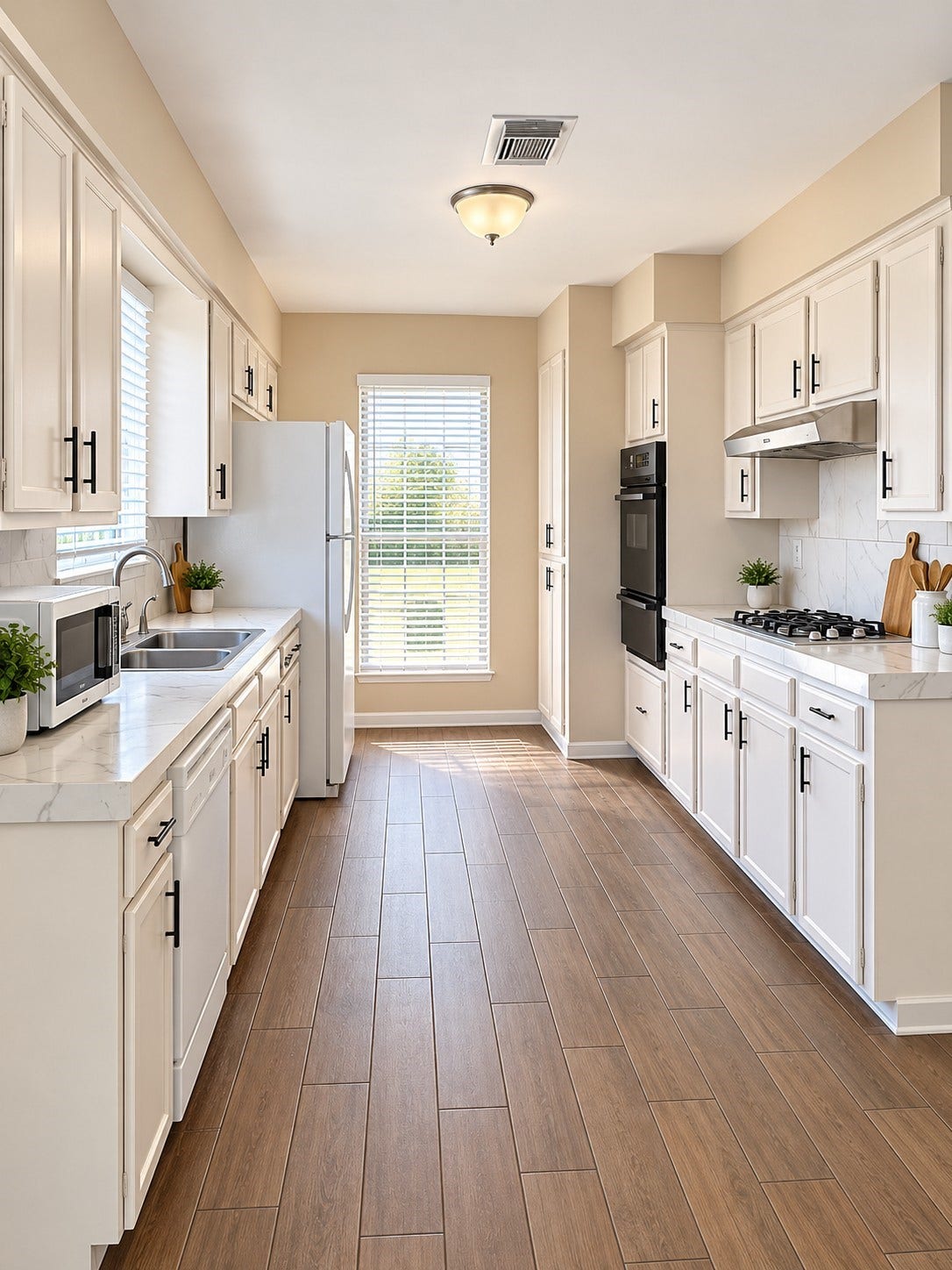 2835 Balmorhea Avenue, #A, Houston, TX 77039 VIRTUALLY STAGED KITCHEN AREA