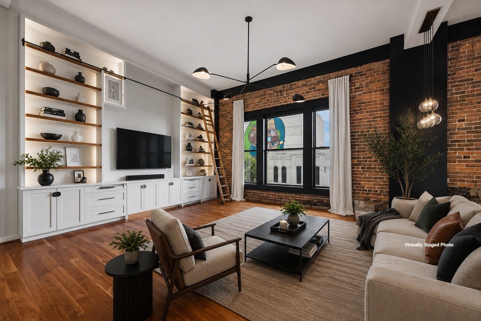 Welcome to Unit 2L at Bayou Lofts. This photo is virtually staged