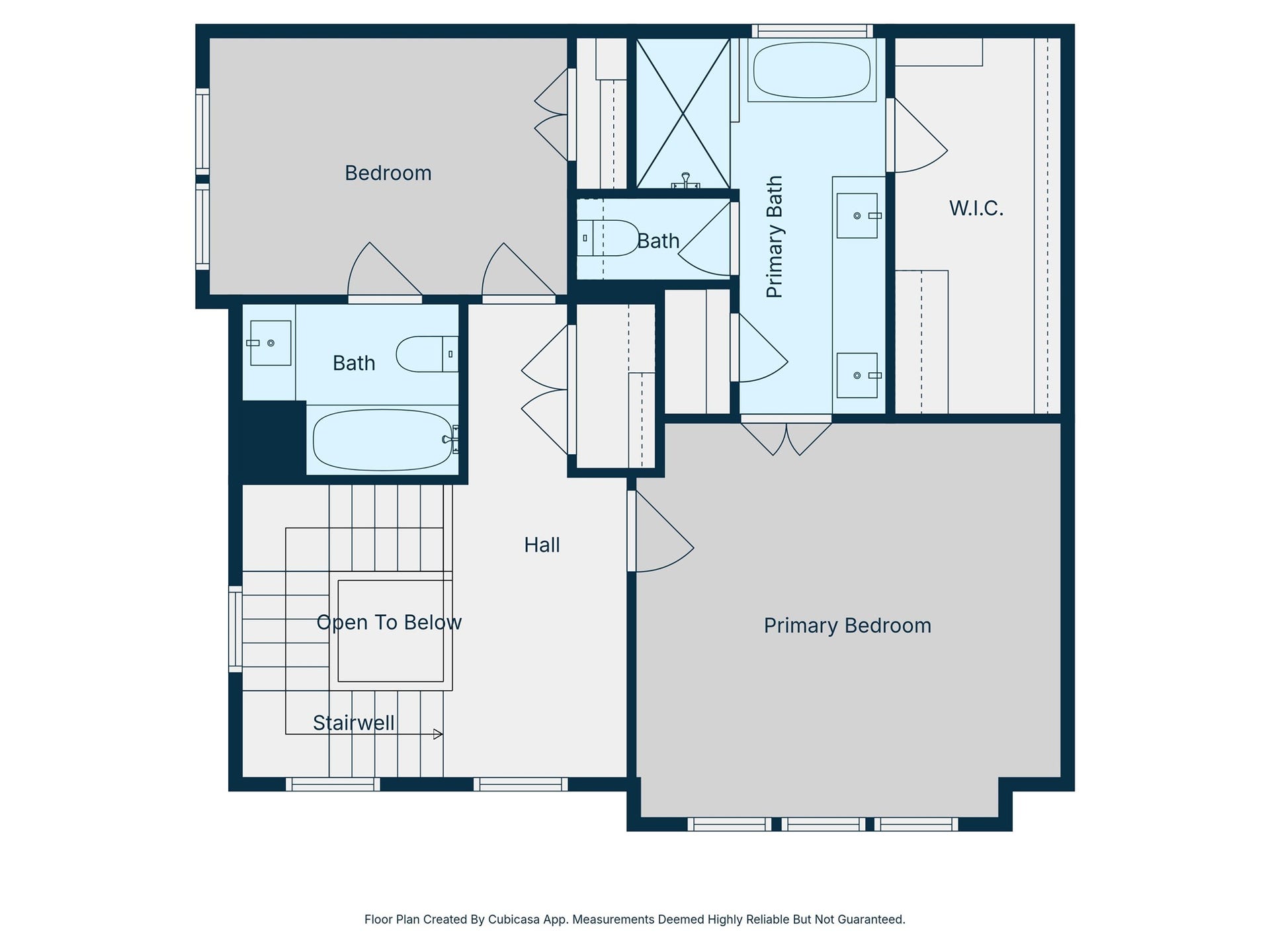 204 Burr Street, #G, Houston, TX 77011 Third floor plan