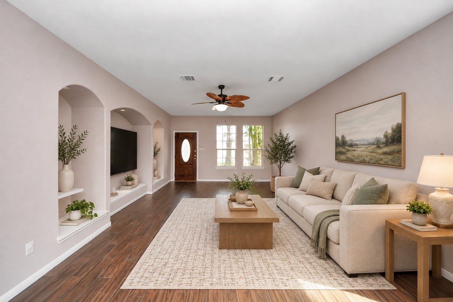 10026 Gil Jr Lane, Houston, TX 77075 *Virtually Staged Living Room*