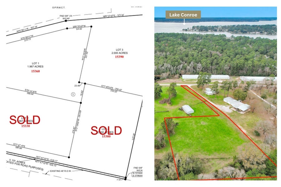 Property photo for Lot 3 Paradise Point, Willis, TX