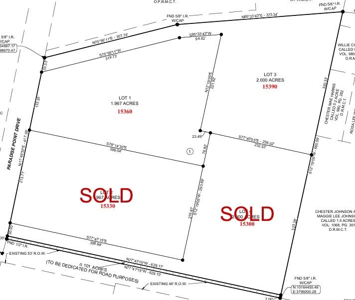 Lot 3 Paradise Point, Willis, TX 77318