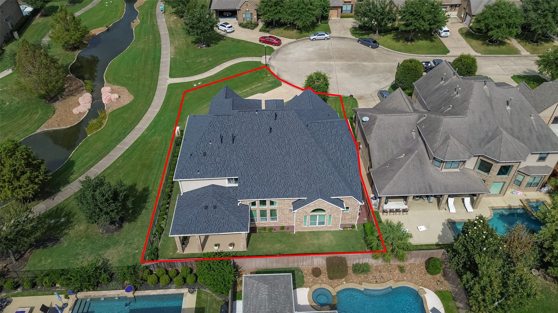 17811 Riata Prairie Lane, Cypress, TX 77433 Aerial