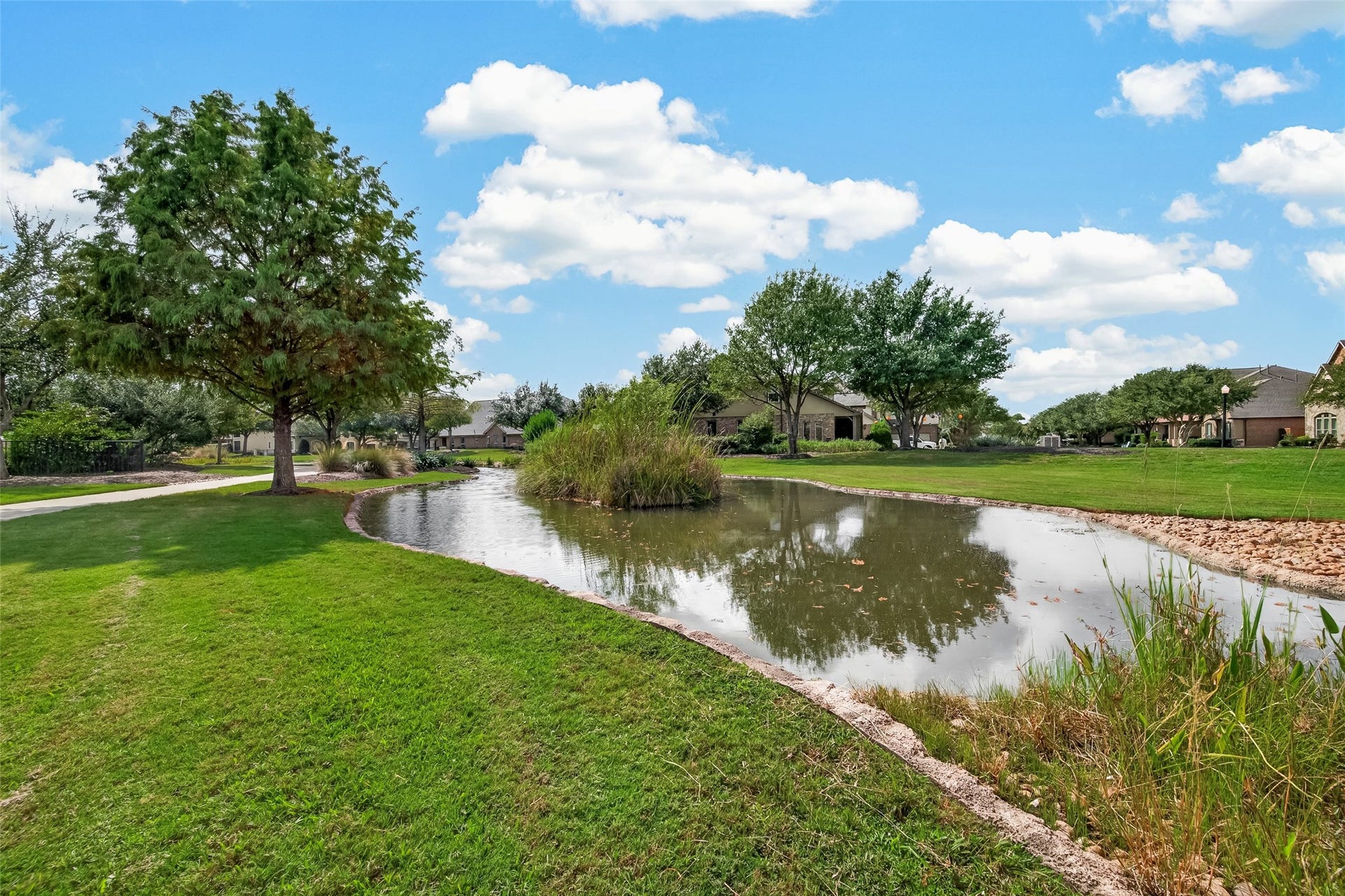 17811 Riata Prairie Lane, Cypress, TX 77433 View of Side Lake