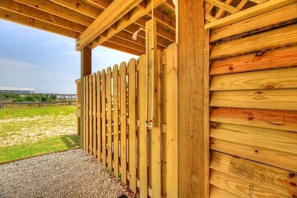 Outdoor shower